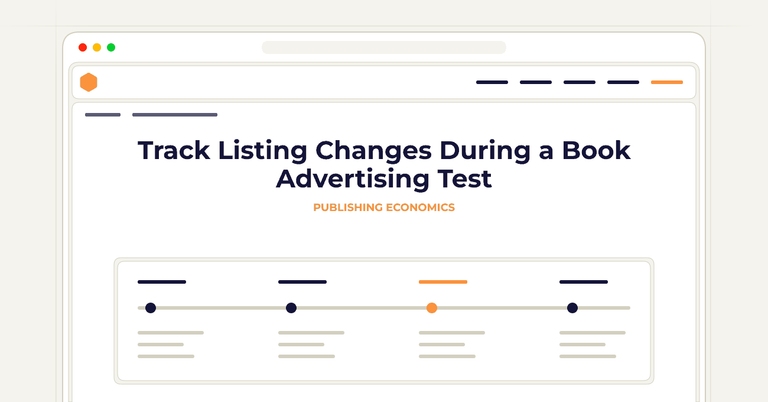Track Listing Changes During a Book Advertising Test