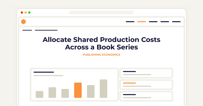 Allocate Shared Production Costs Across a Book Series
