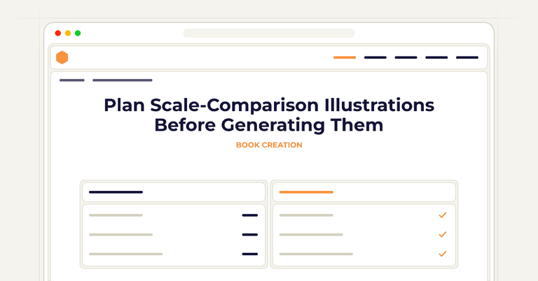 Plan Scale-Comparison Illustrations Before Generating Them