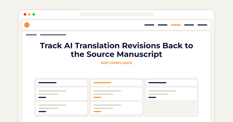 Track AI Translation Revisions Back to the Source Manuscript