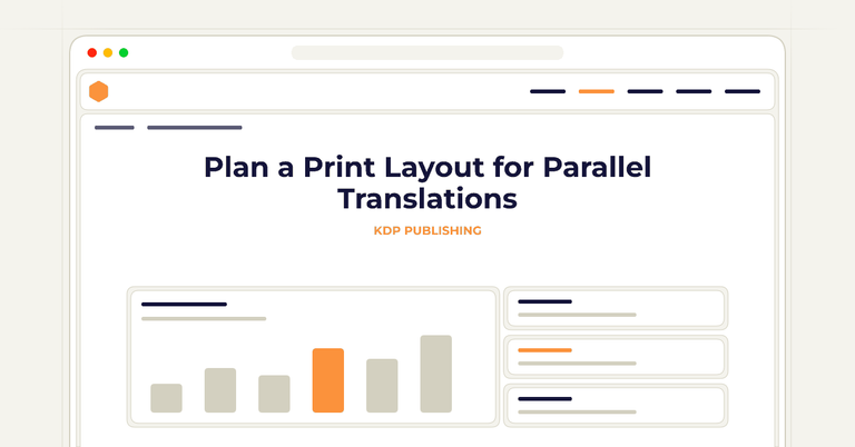 Plan a Print Layout for Parallel Translations