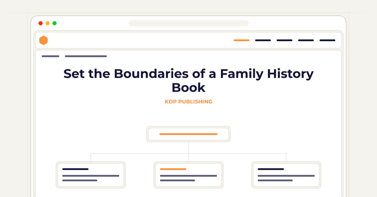 Set the Boundaries of a Family History Book