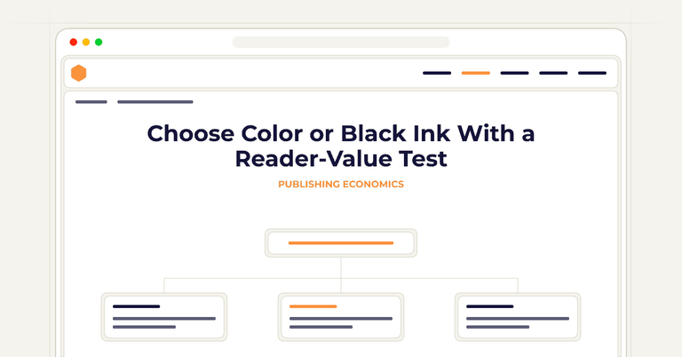 Choose Color or Black Ink With a Reader-Value Test