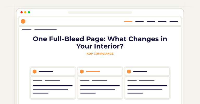 One Full-Bleed Page: What Changes in Your Interior?