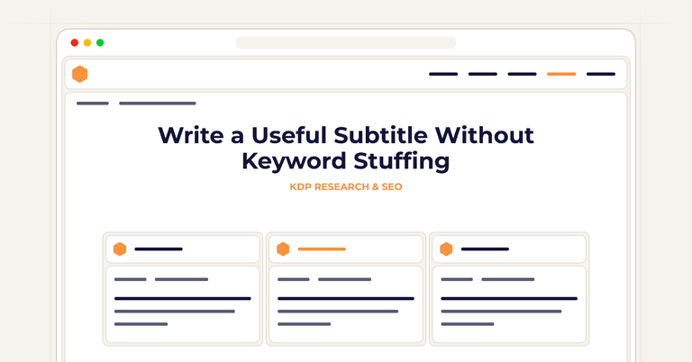 Write a Useful Subtitle Without Keyword Stuffing