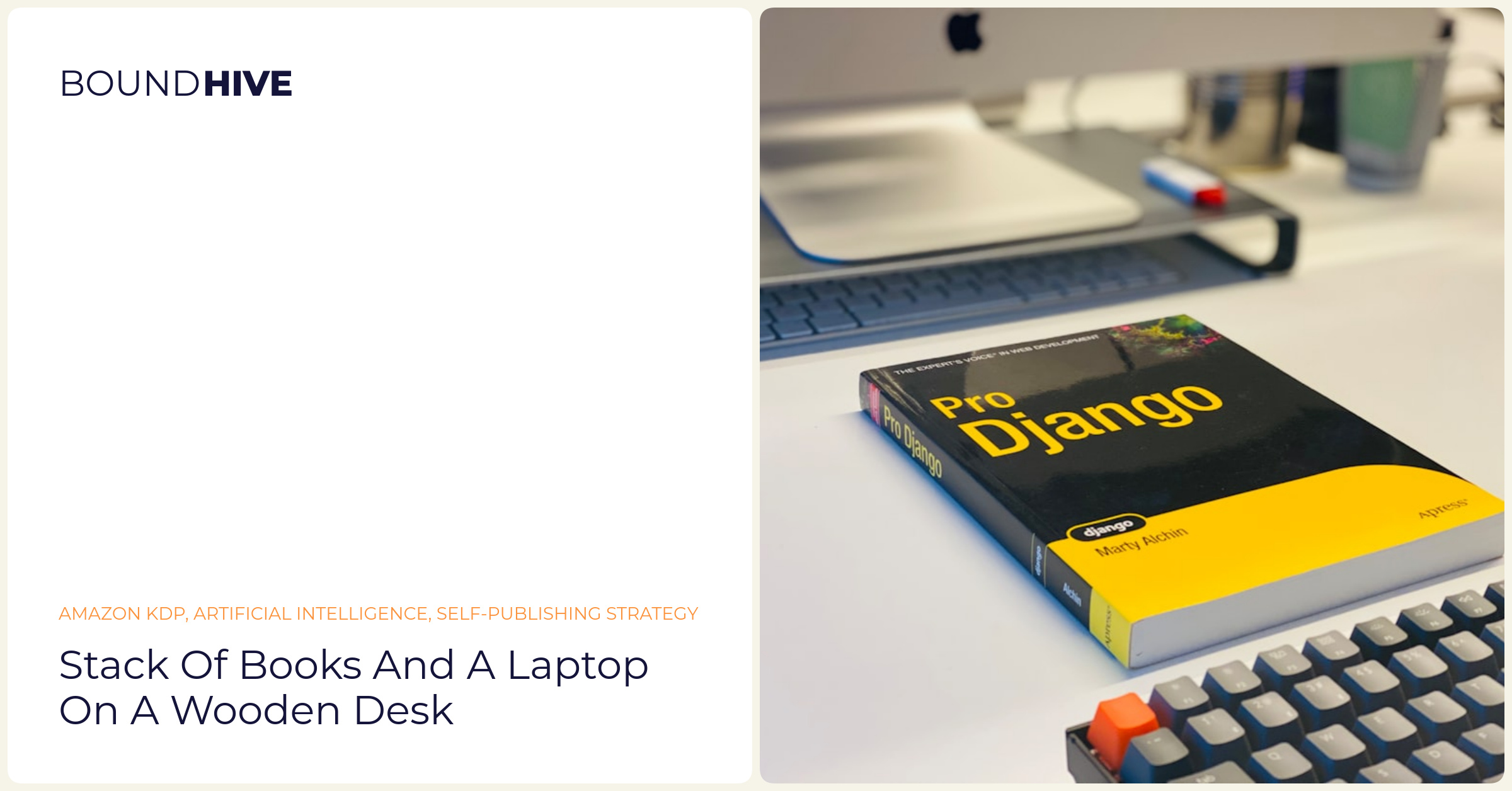 Stack of books and a laptop on a wooden desk