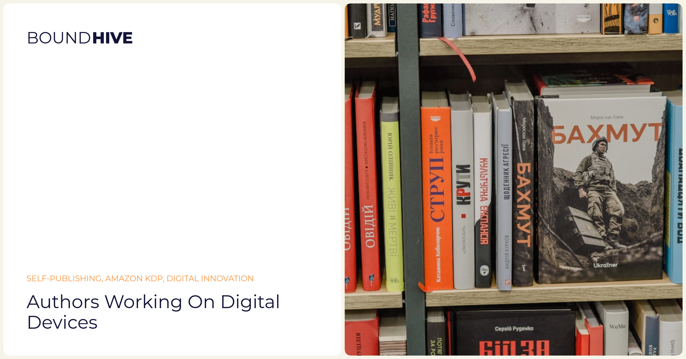 Author using AI tools for publishing Authors working on digital devices