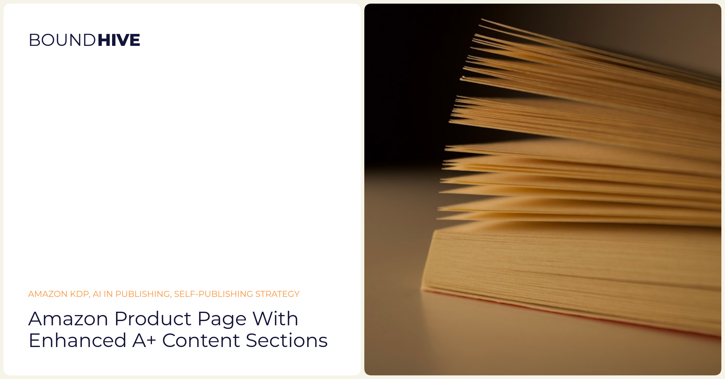 Amazon product page with enhanced A+ Content sections