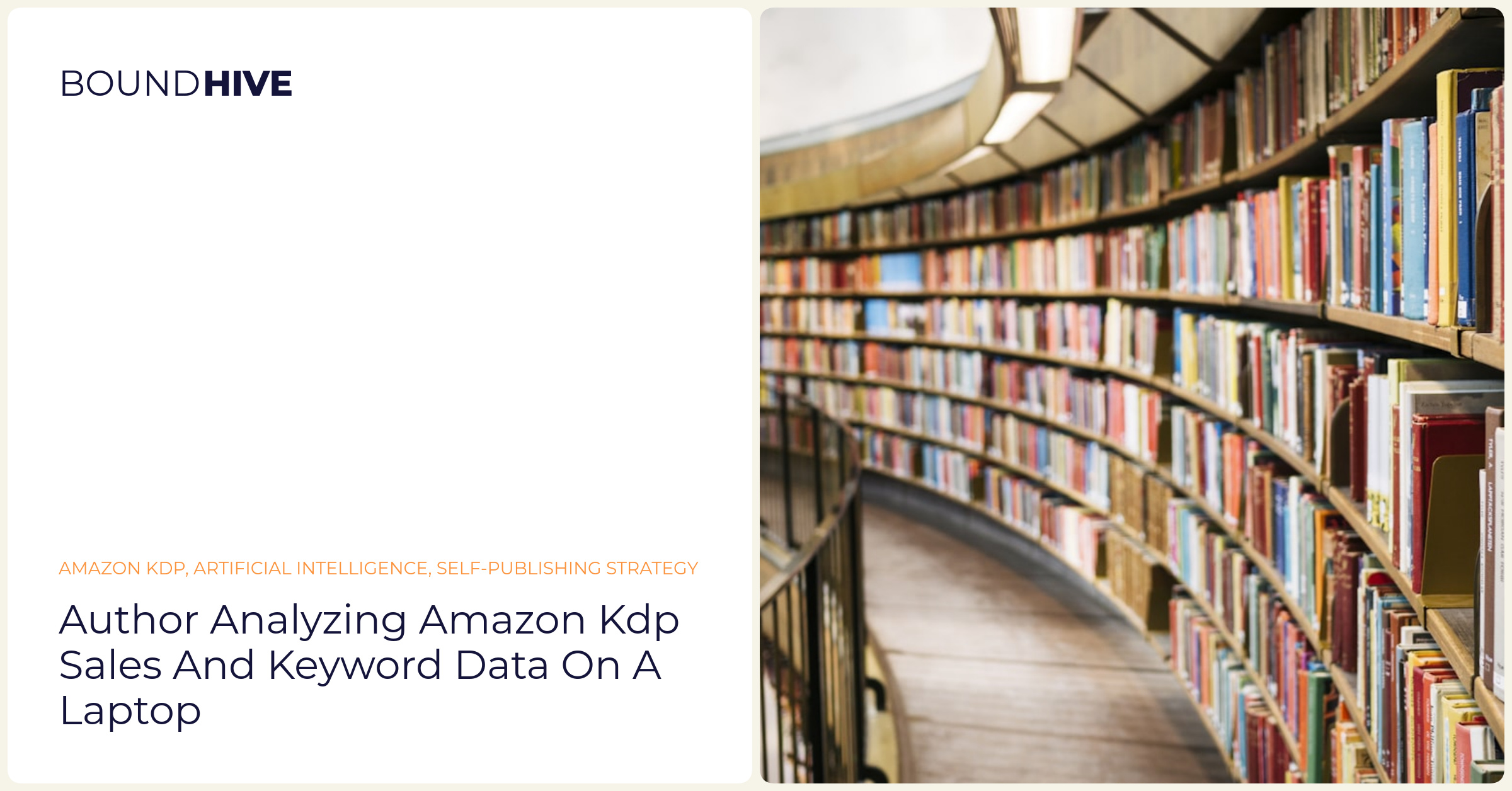 Author analyzing Amazon KDP sales and keyword data on a laptop
