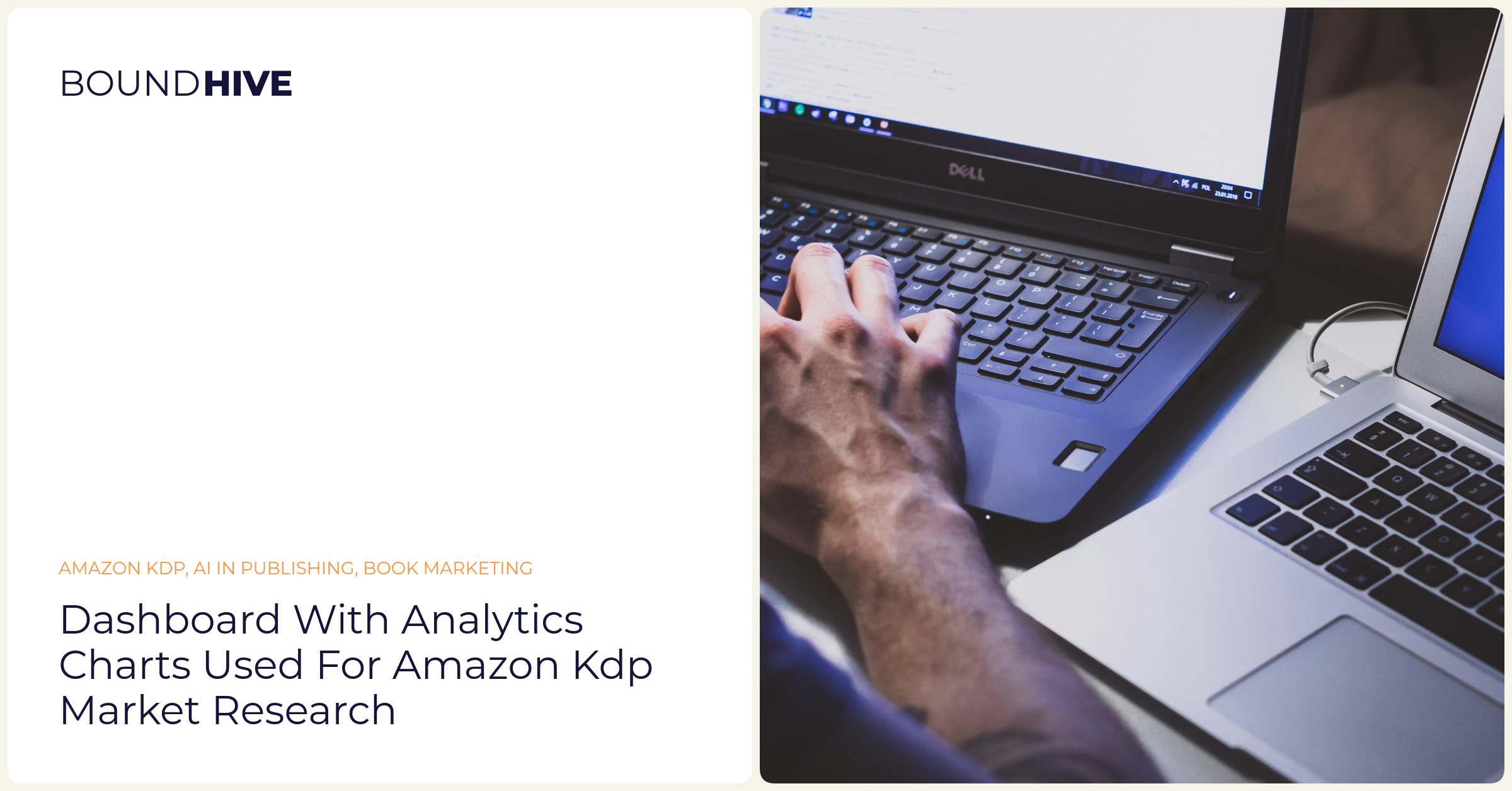 Dashboard with analytics charts used for Amazon KDP market research