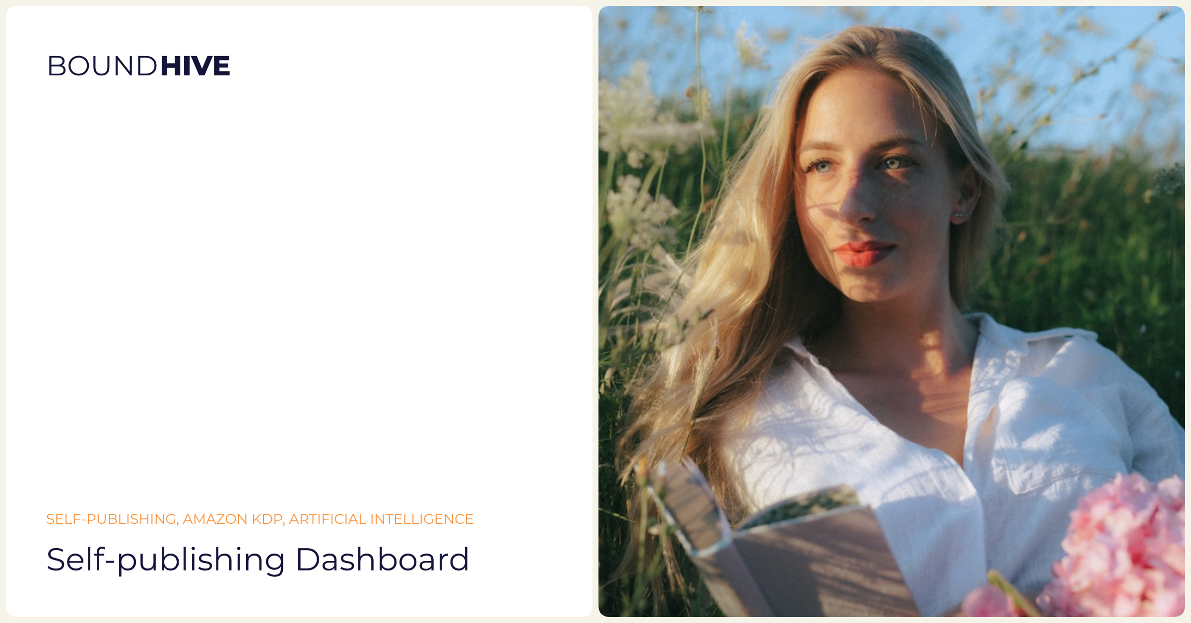 Self-publishing dashboard Self-publishing dashboard