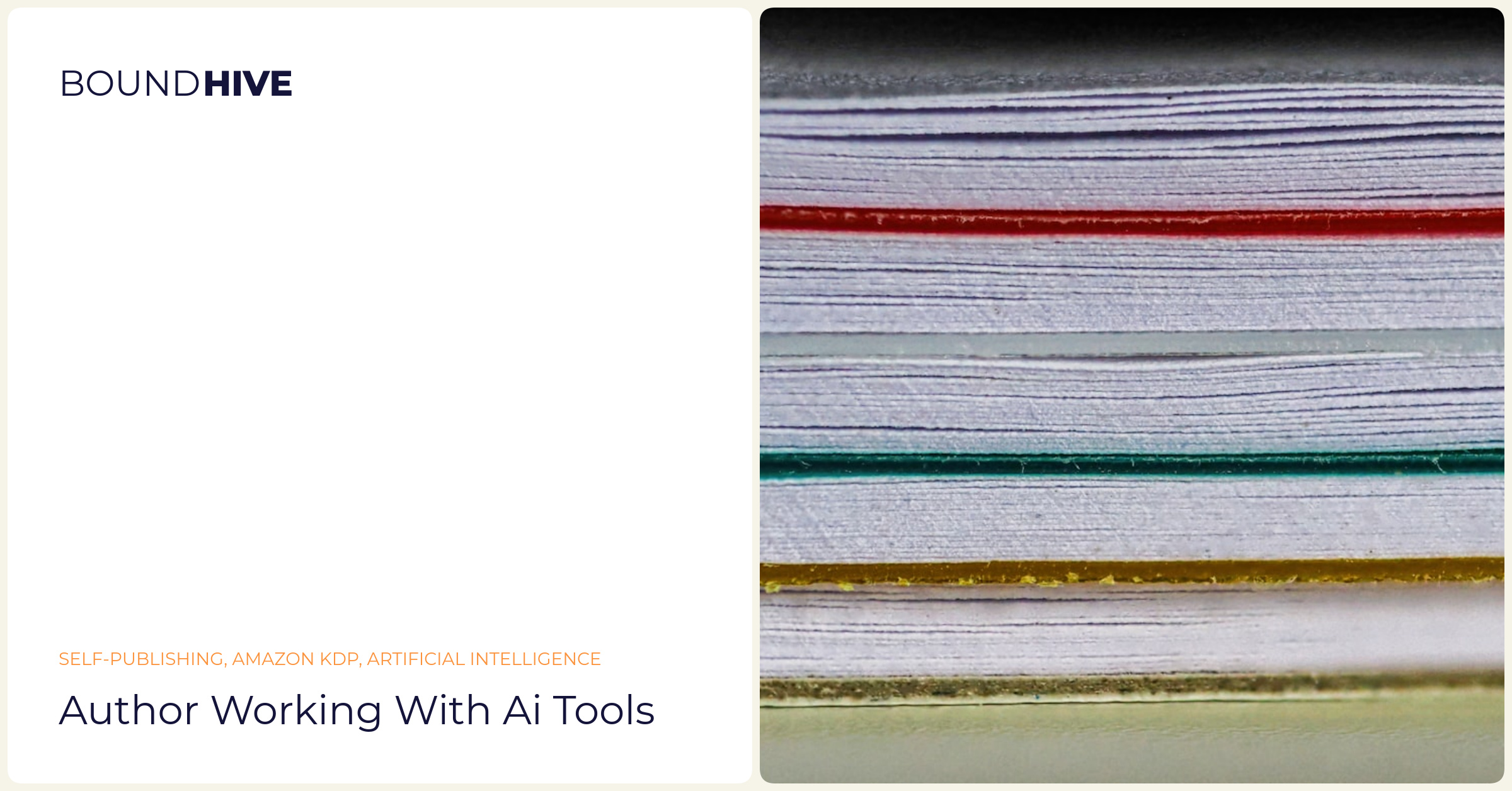 Author working with AI tools