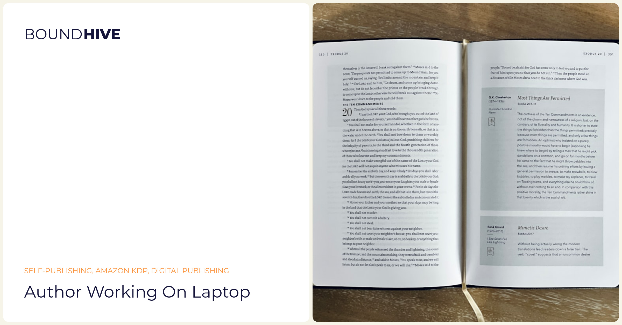 Author working on digital manuscript Author working on laptop