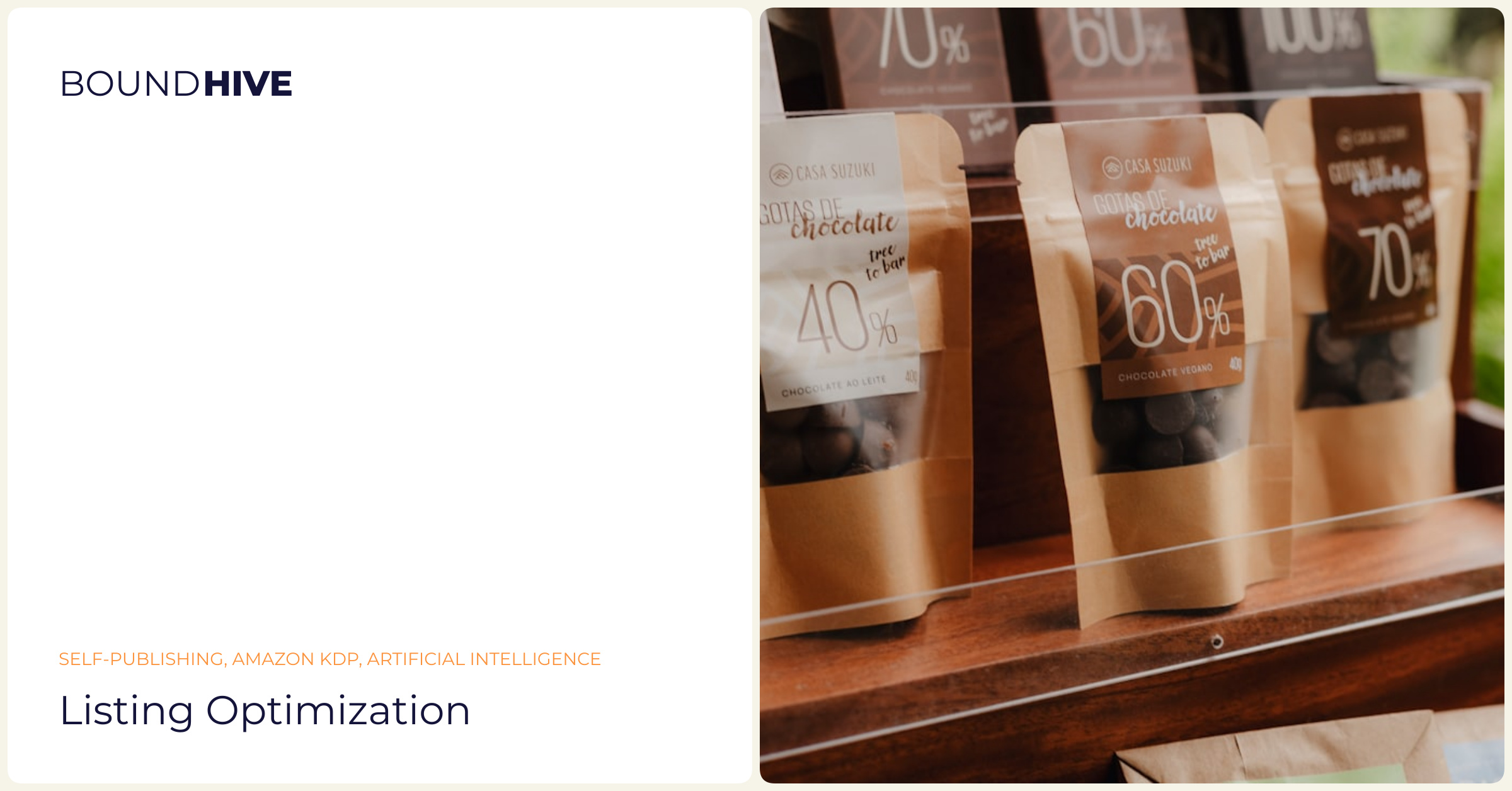 Listing optimization Listing optimization
