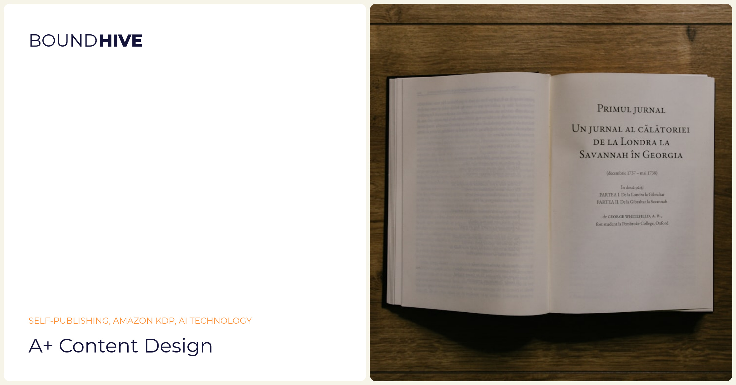 Enhanced A+ Content presentation A+ Content design
