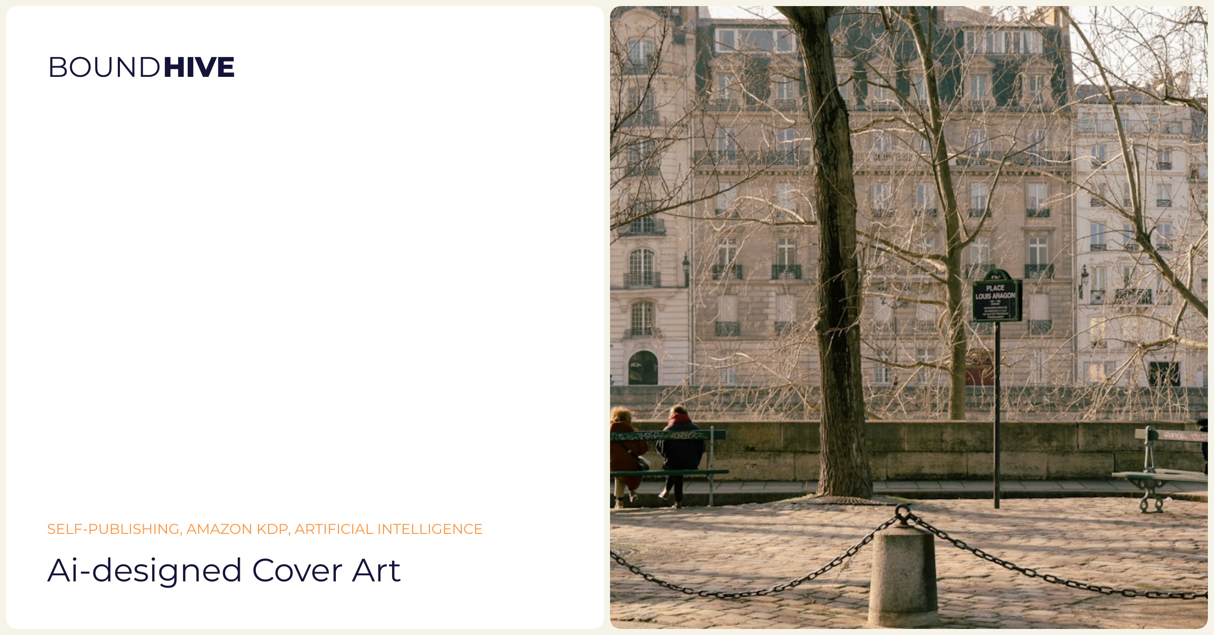 AI-designed cover art