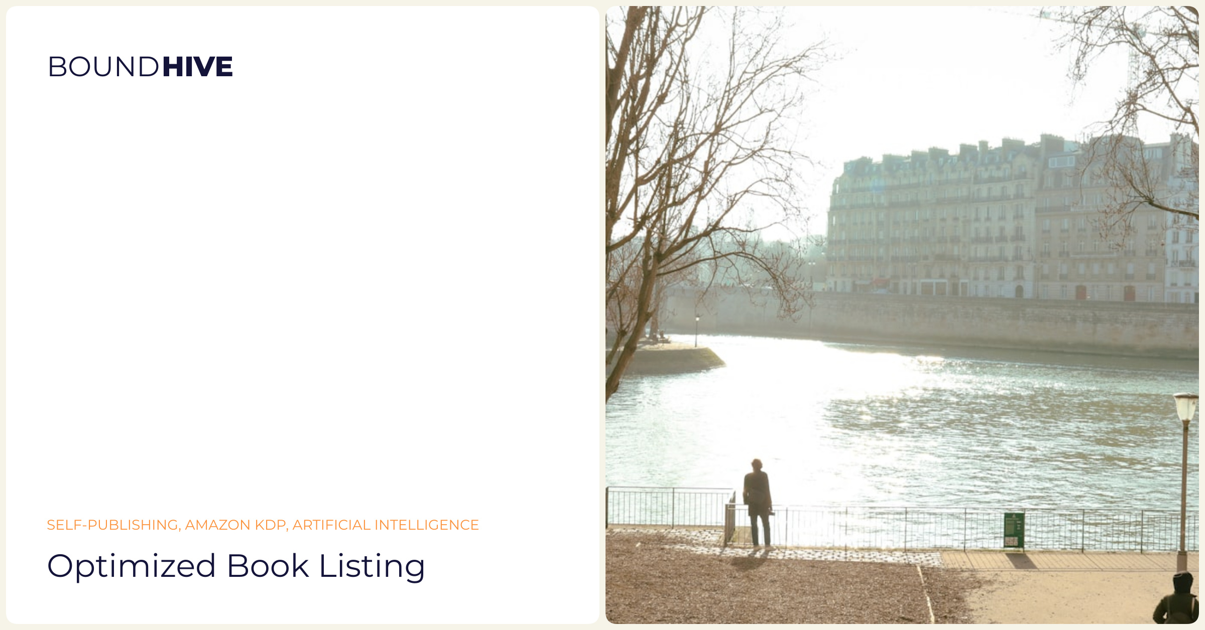 Optimized book listing
