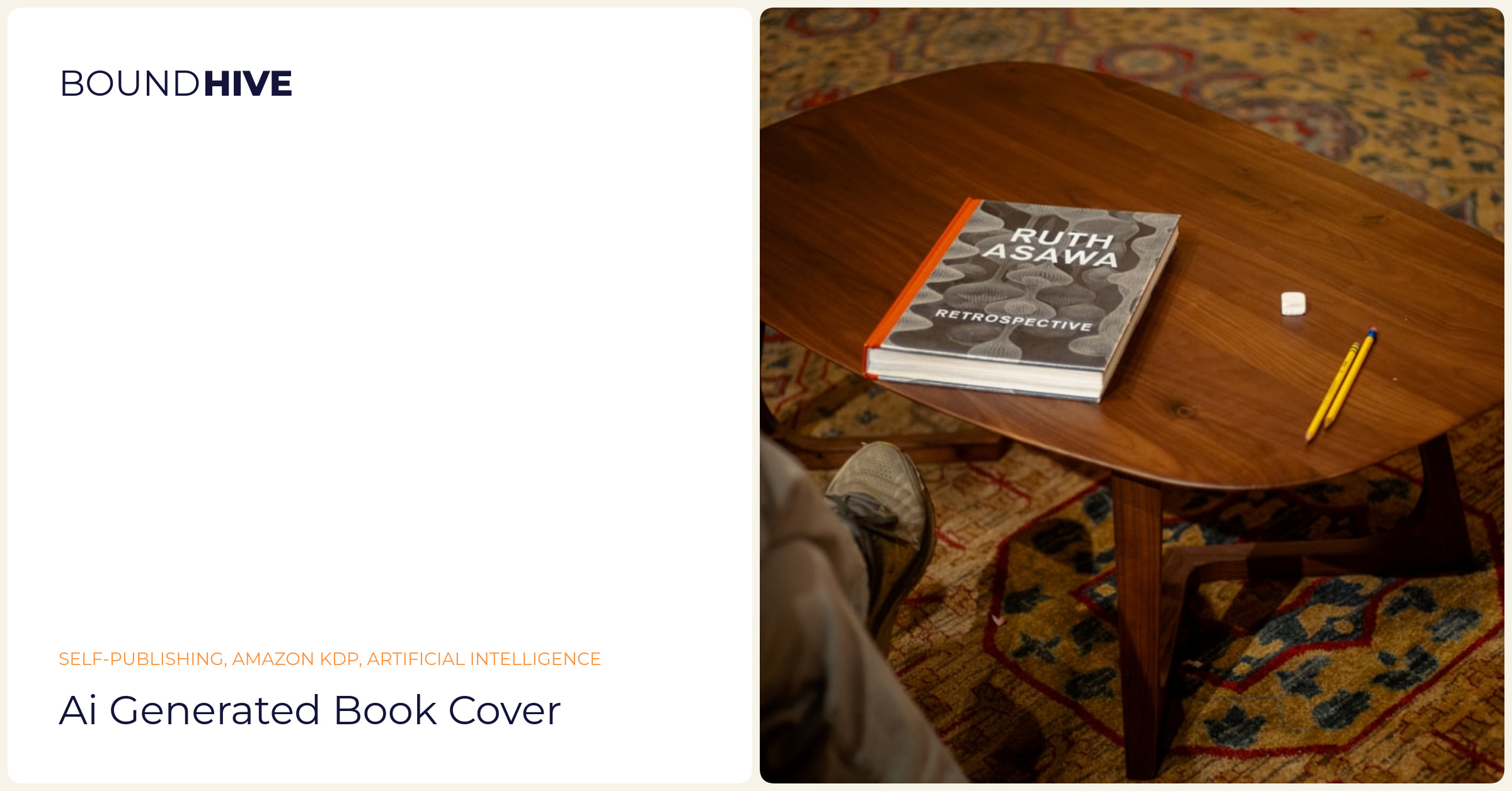 AI generated book cover