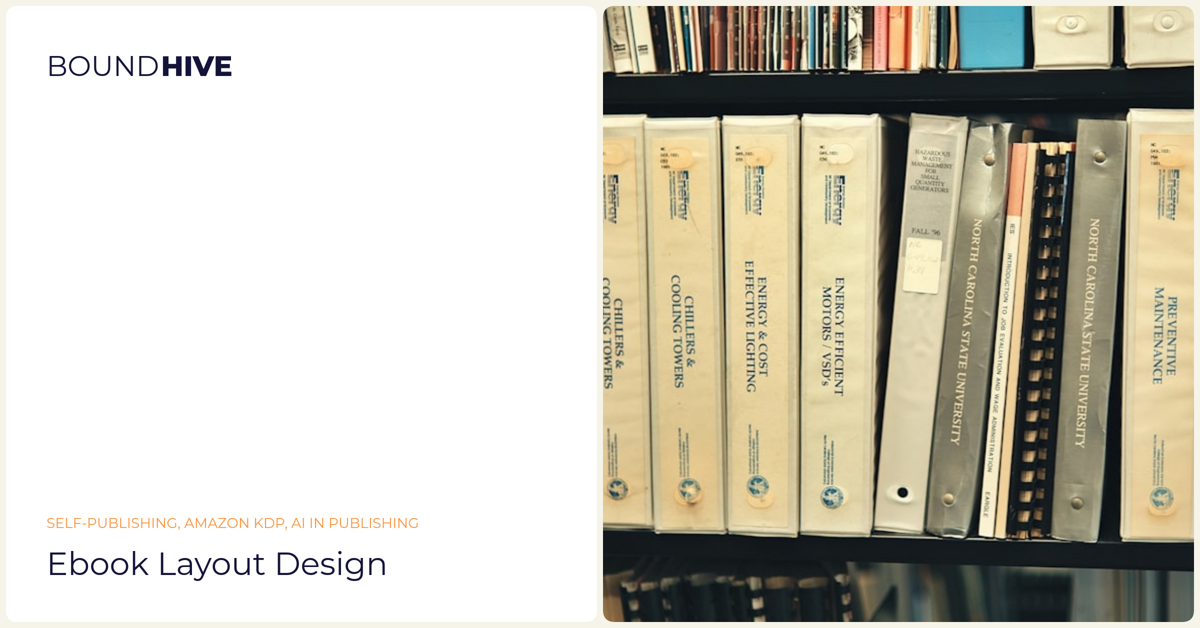 Ebook formatting Ebook layout design