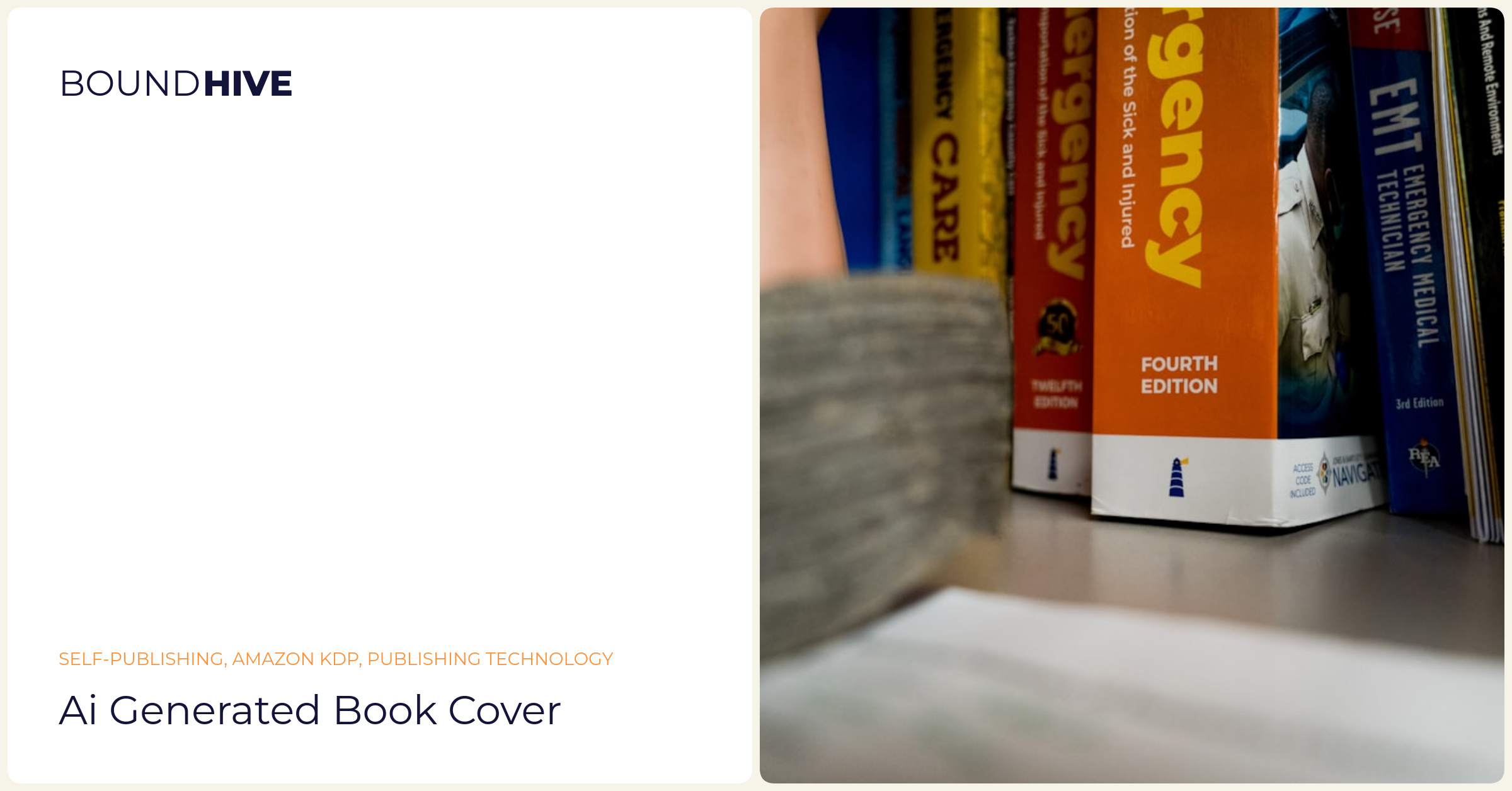 AI generated book cover