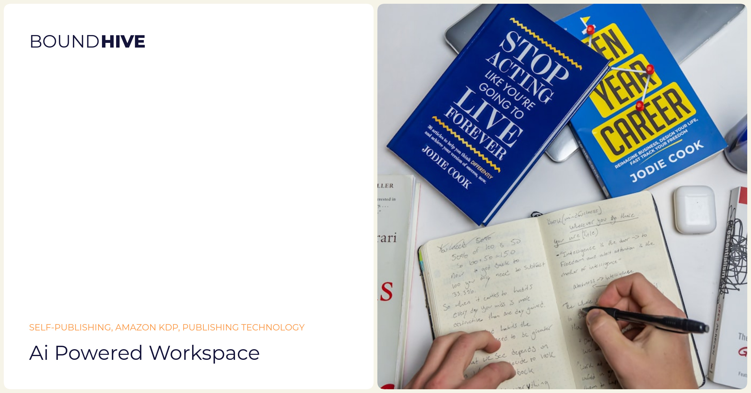 AI workspace for authors AI powered workspace
