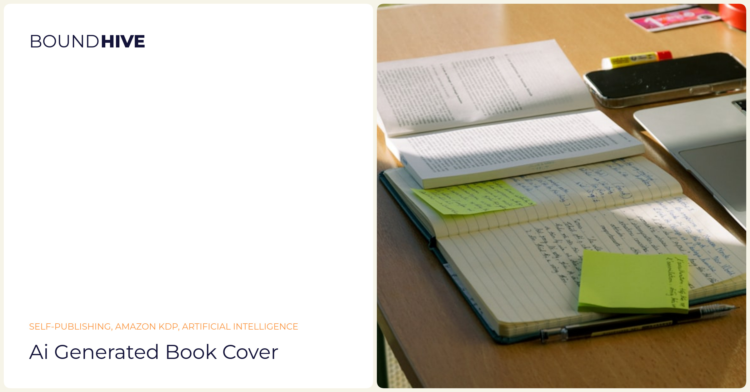 Cover design process using AI AI generated book cover