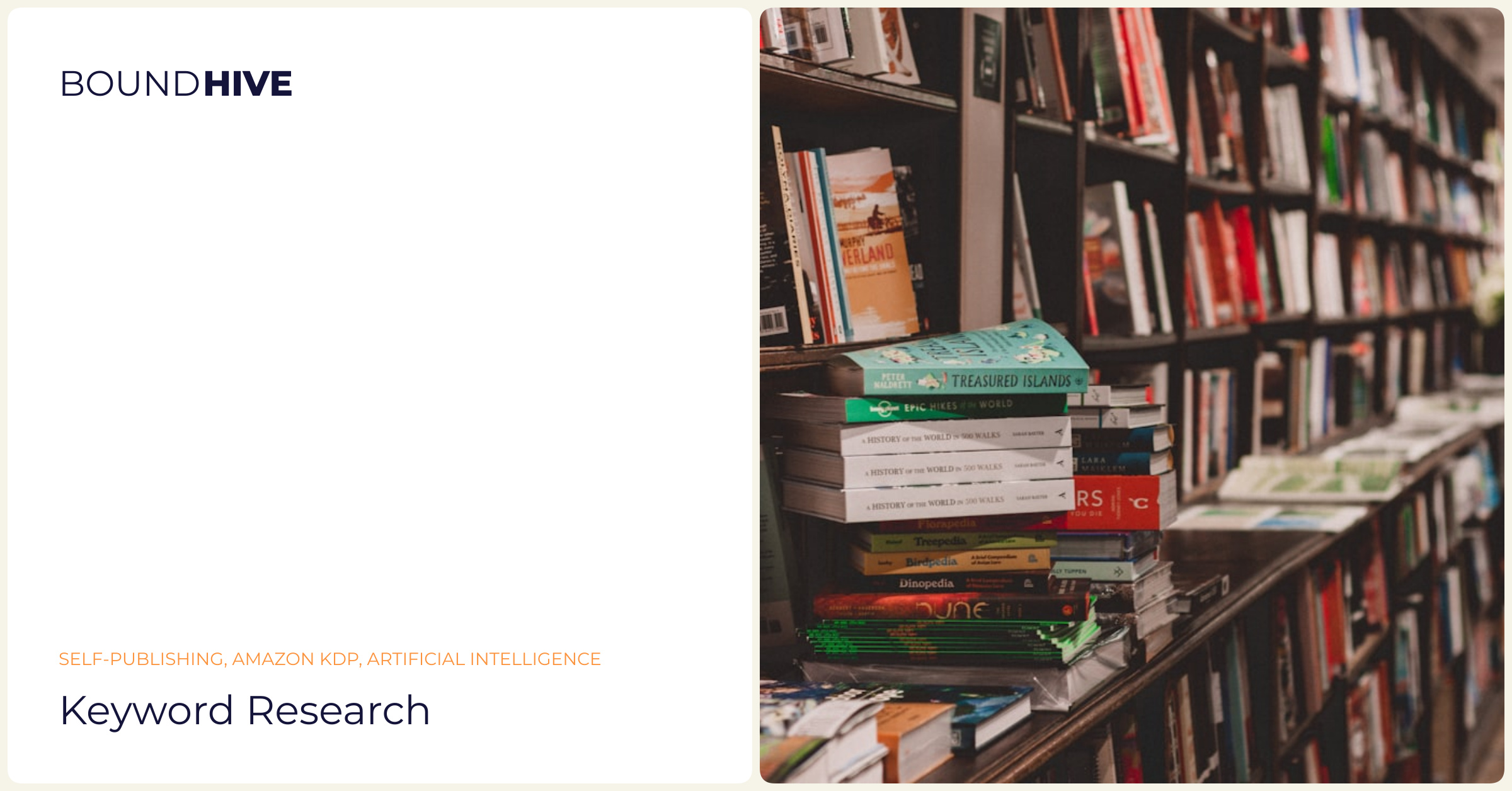 KDP keywords research Keyword research