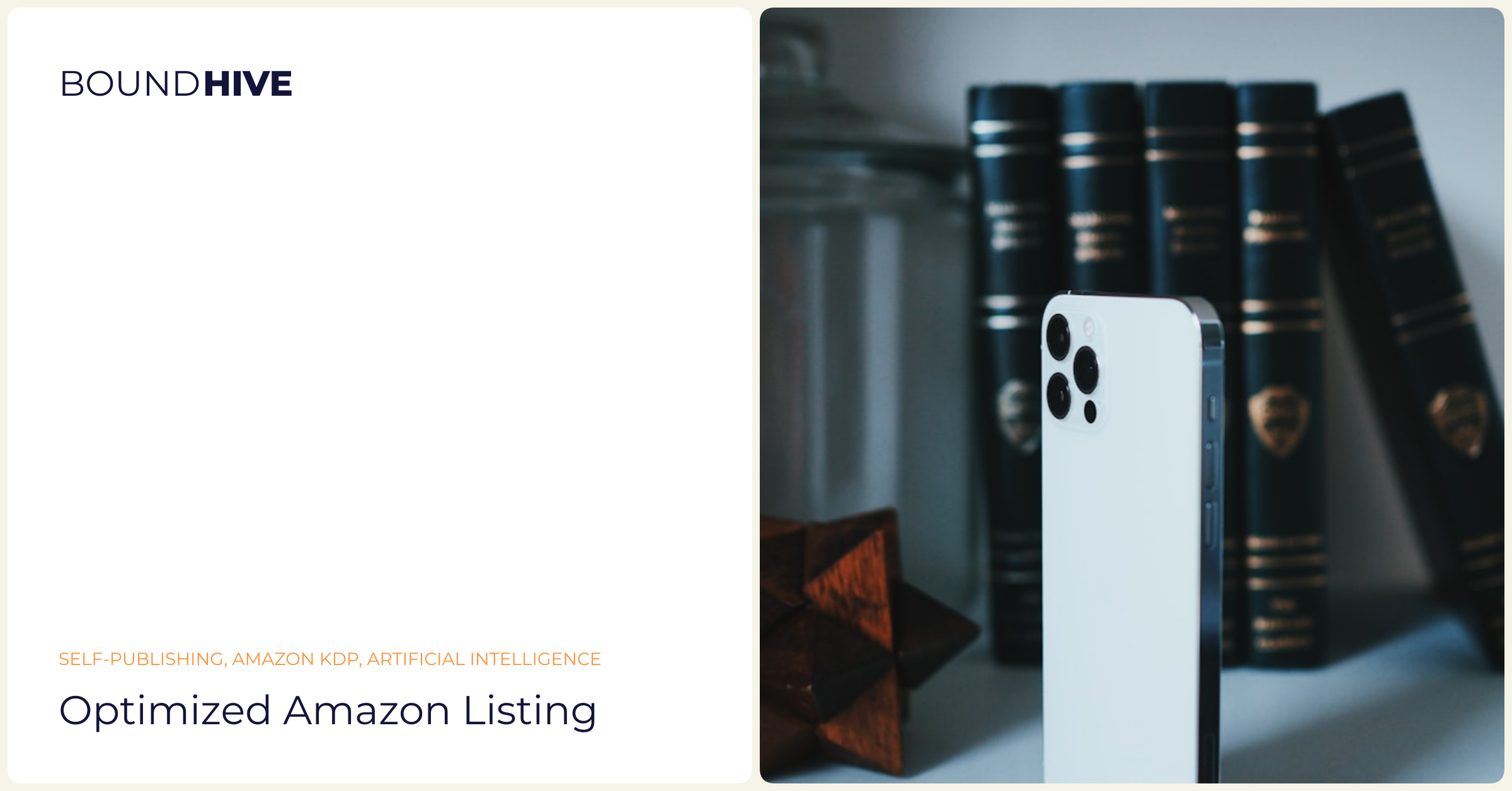 Optimized Amazon listing Optimized Amazon listing