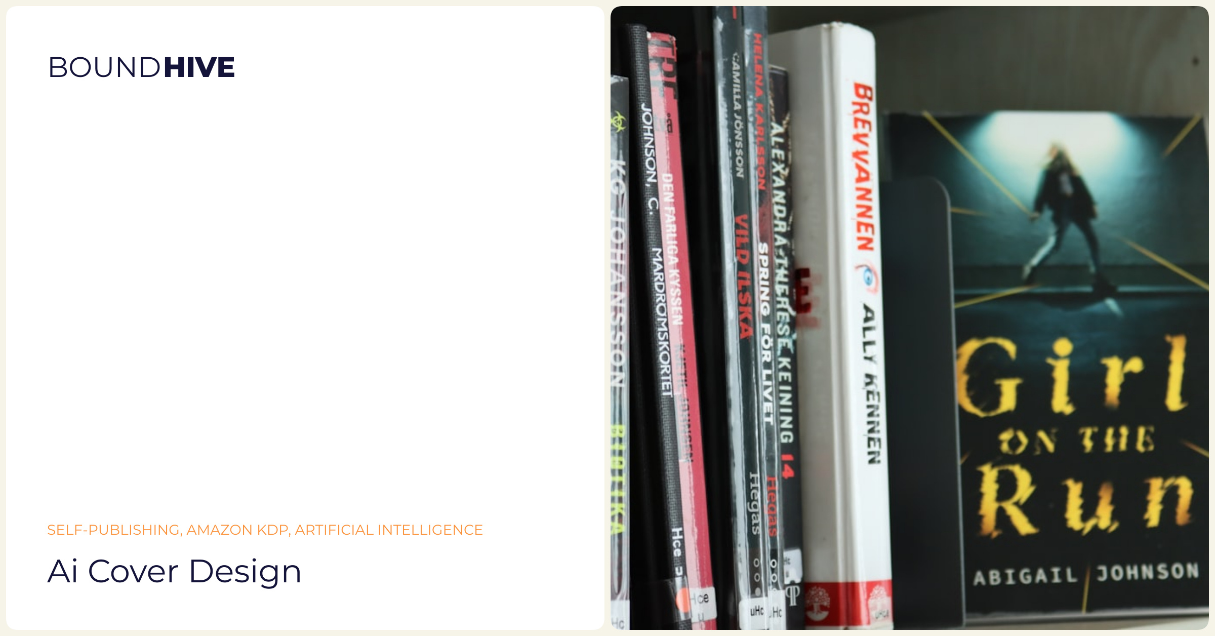 AI-generated book cover AI cover design