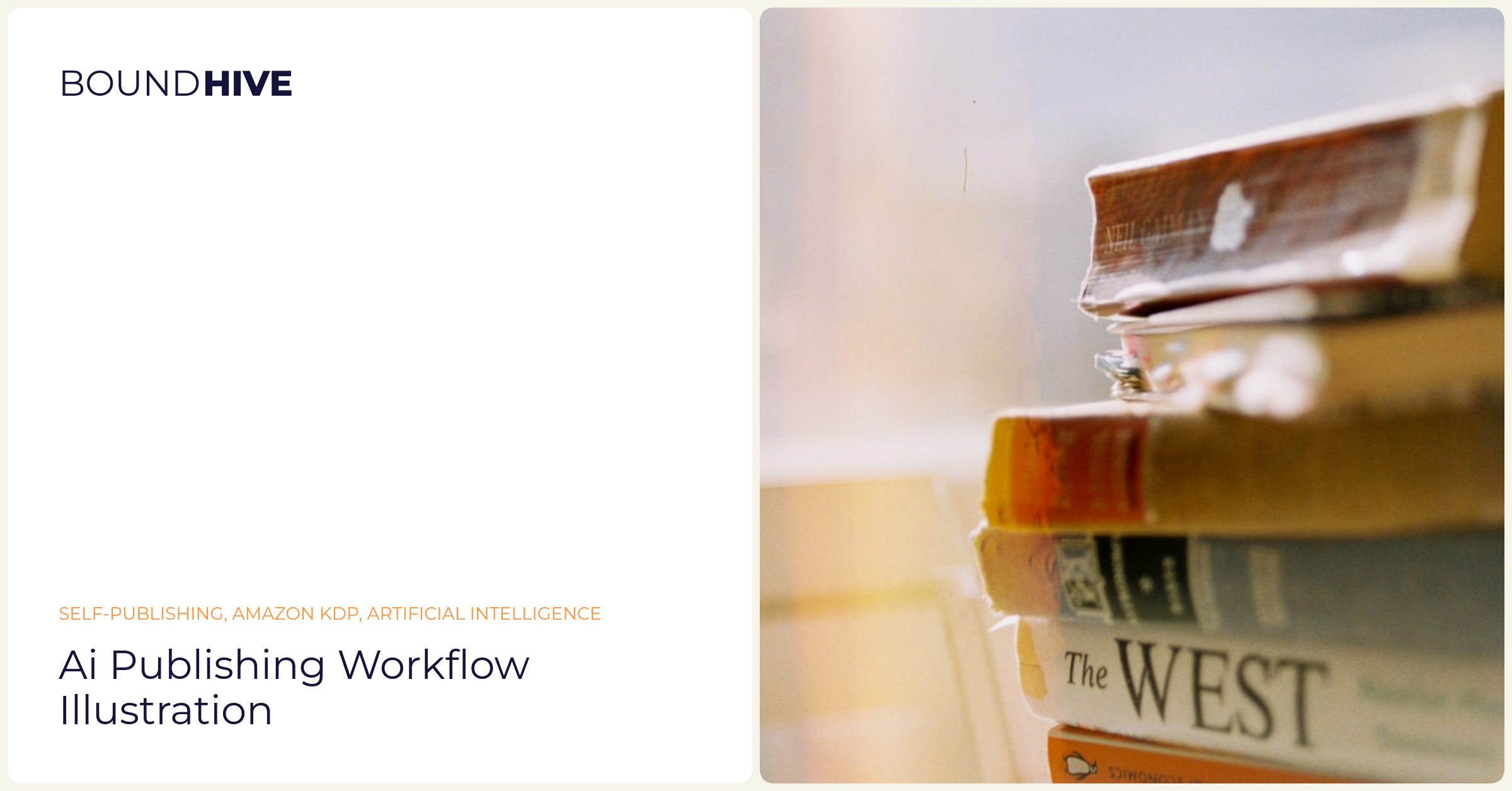 AI Publishing Workflow AI publishing workflow illustration