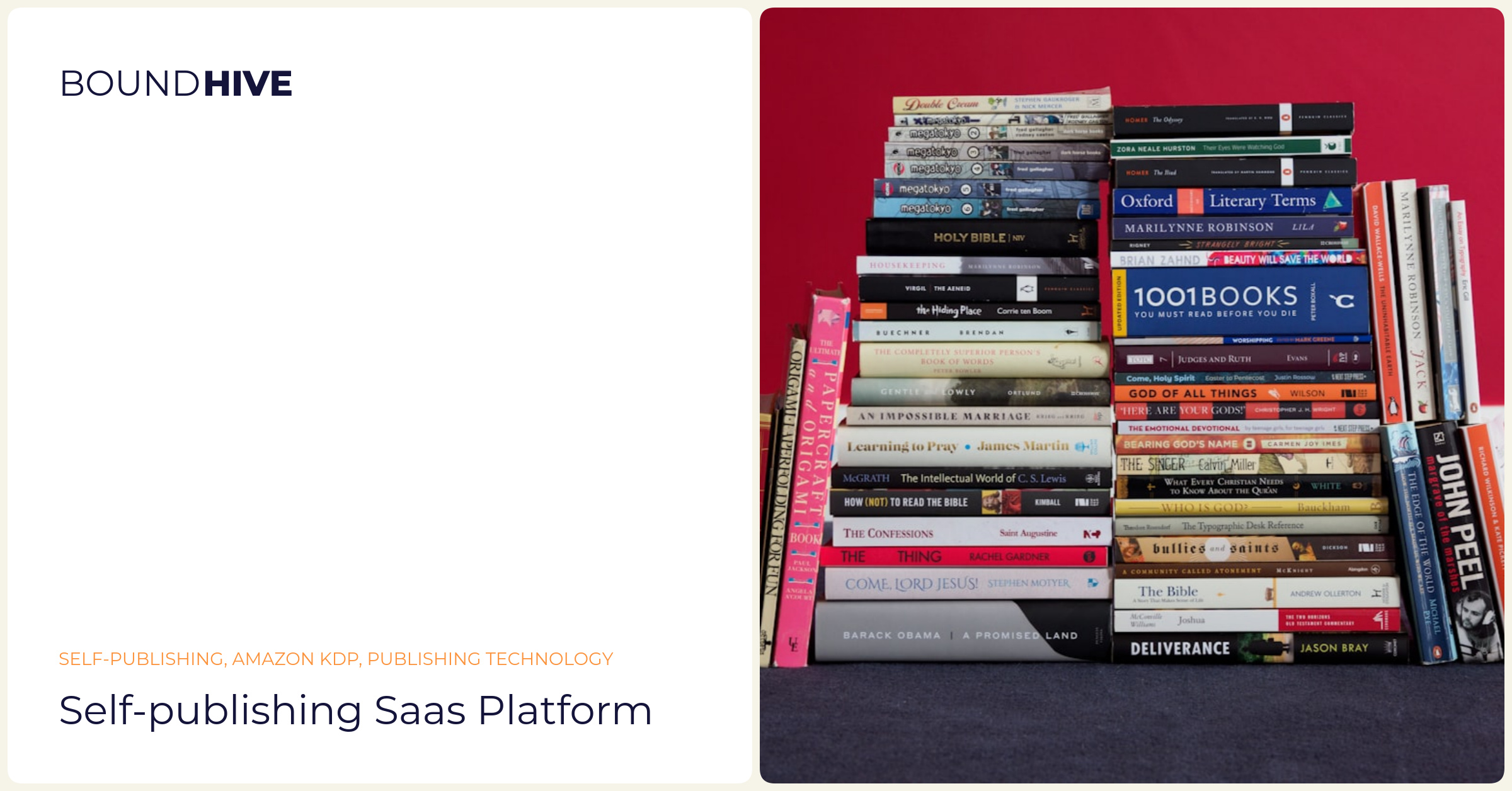 Self-publishing SaaS platform Self-publishing SaaS platform