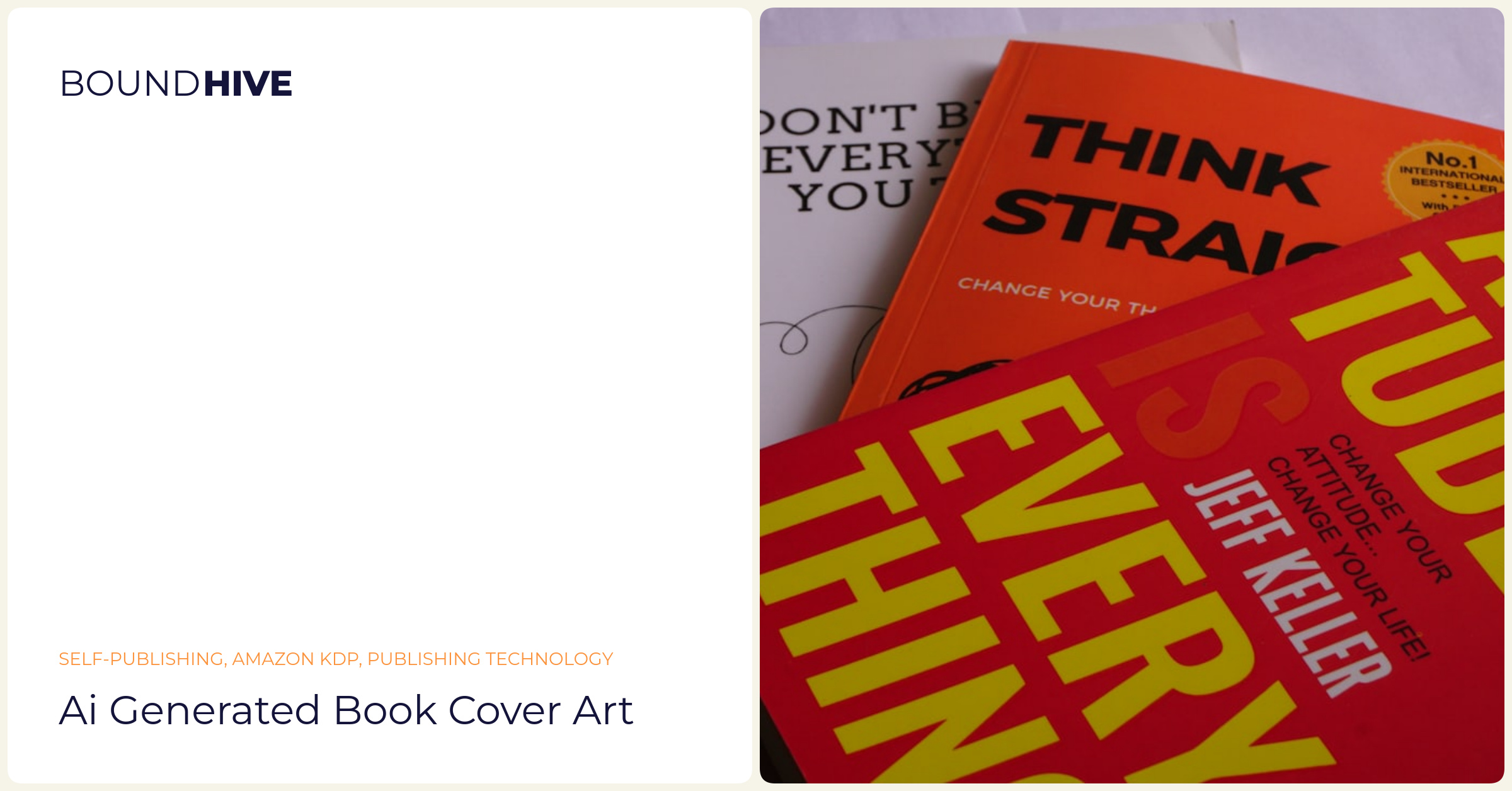 AI generated book cover art