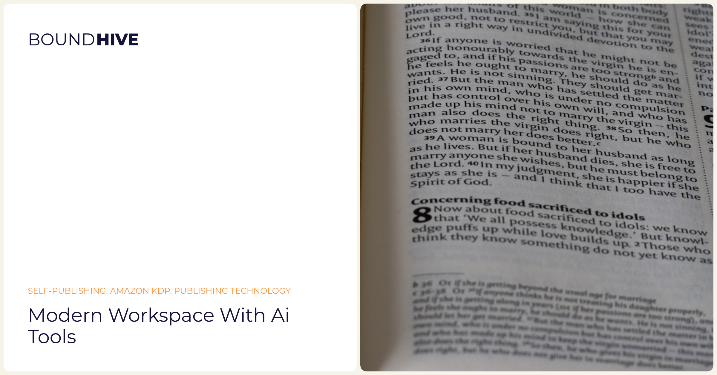 Modern workspace with AI tools