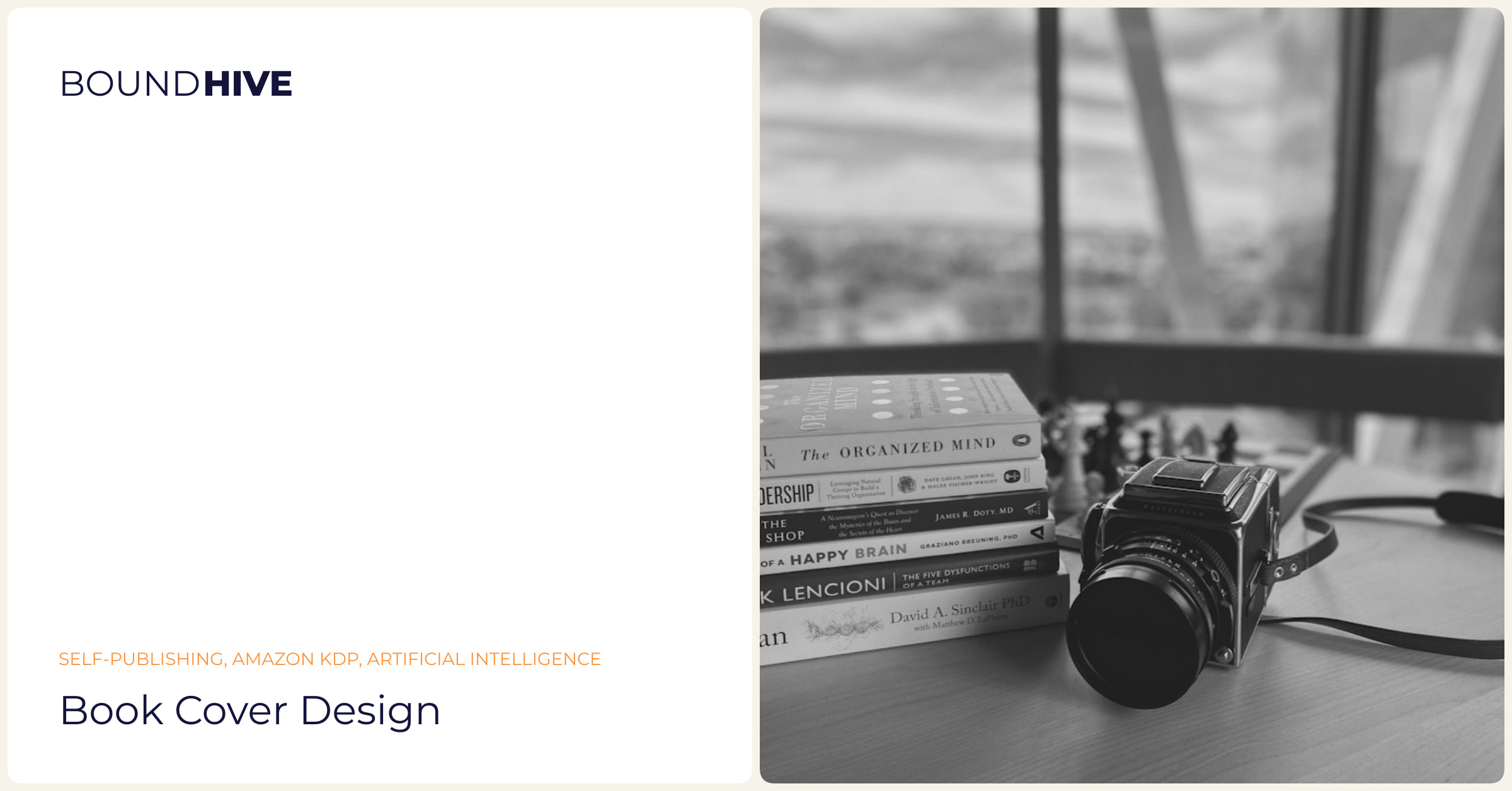 Book cover design