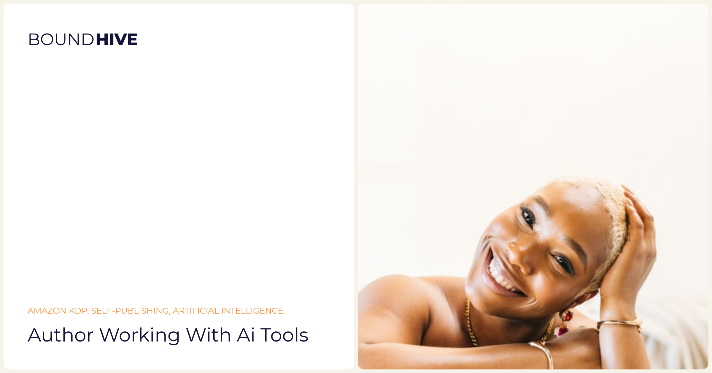 Author working with AI tools Author working with AI tools
