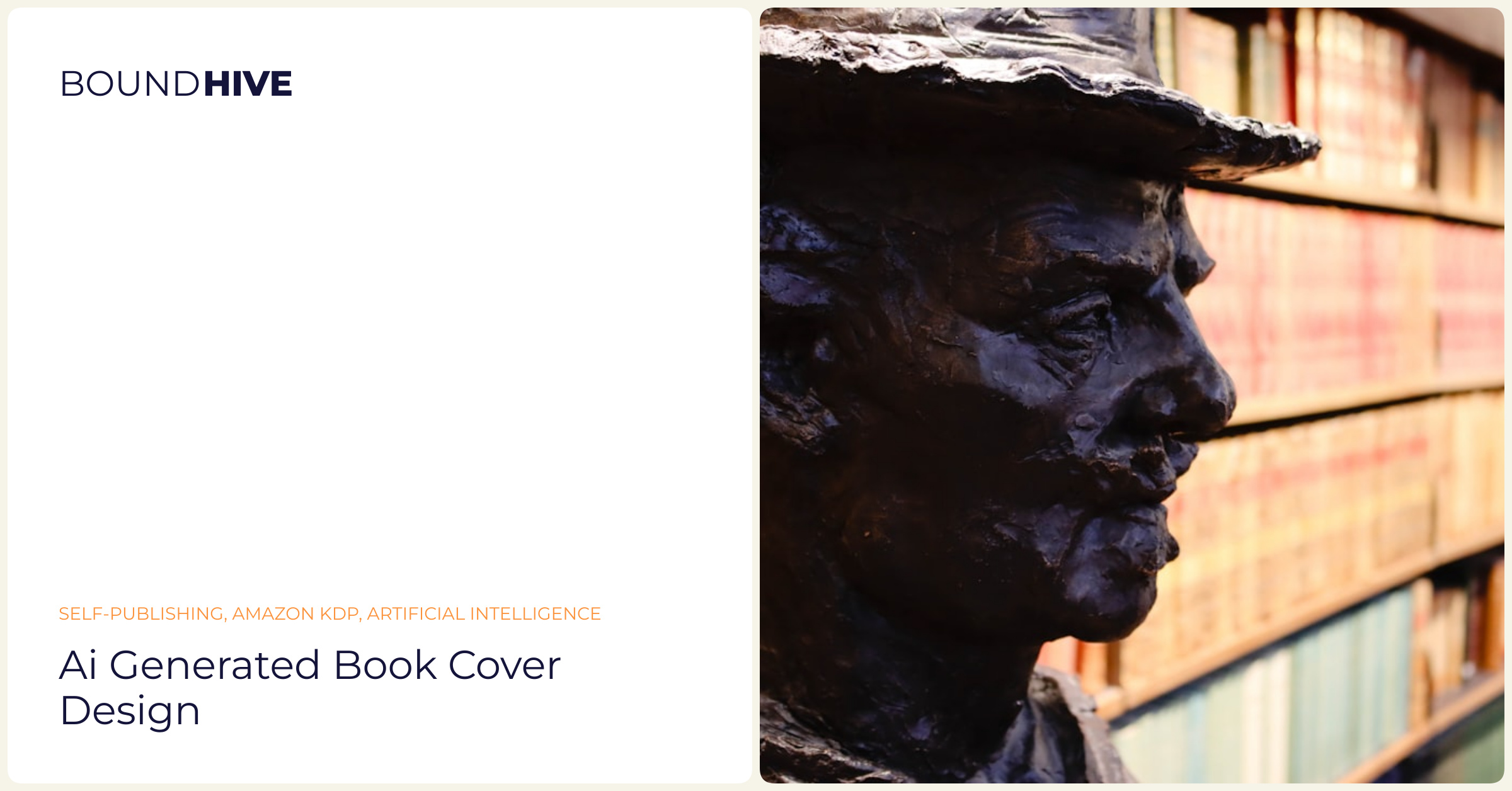 AI Cover Maker AI generated book cover design