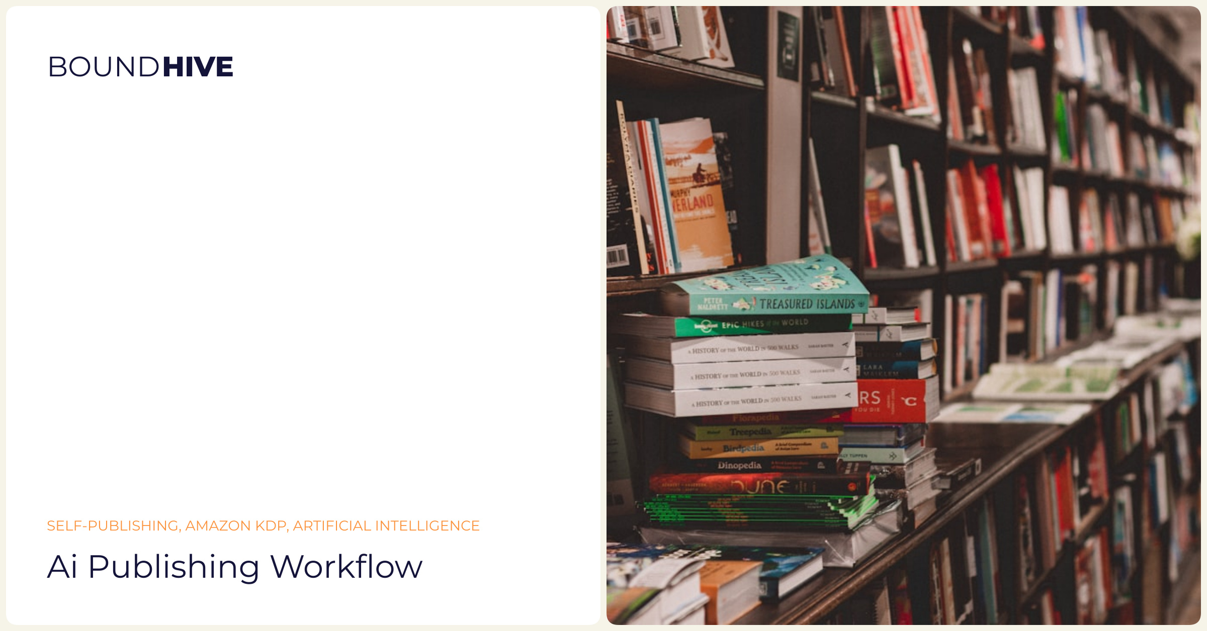 AI Workflow AI publishing workflow