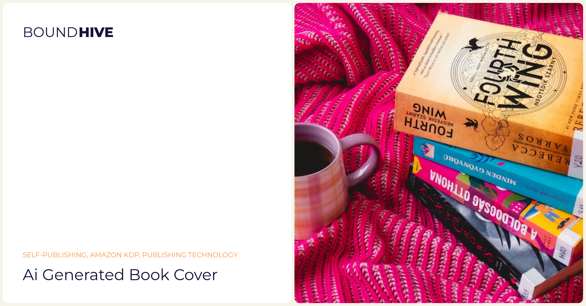 AI-powered cover design AI generated book cover
