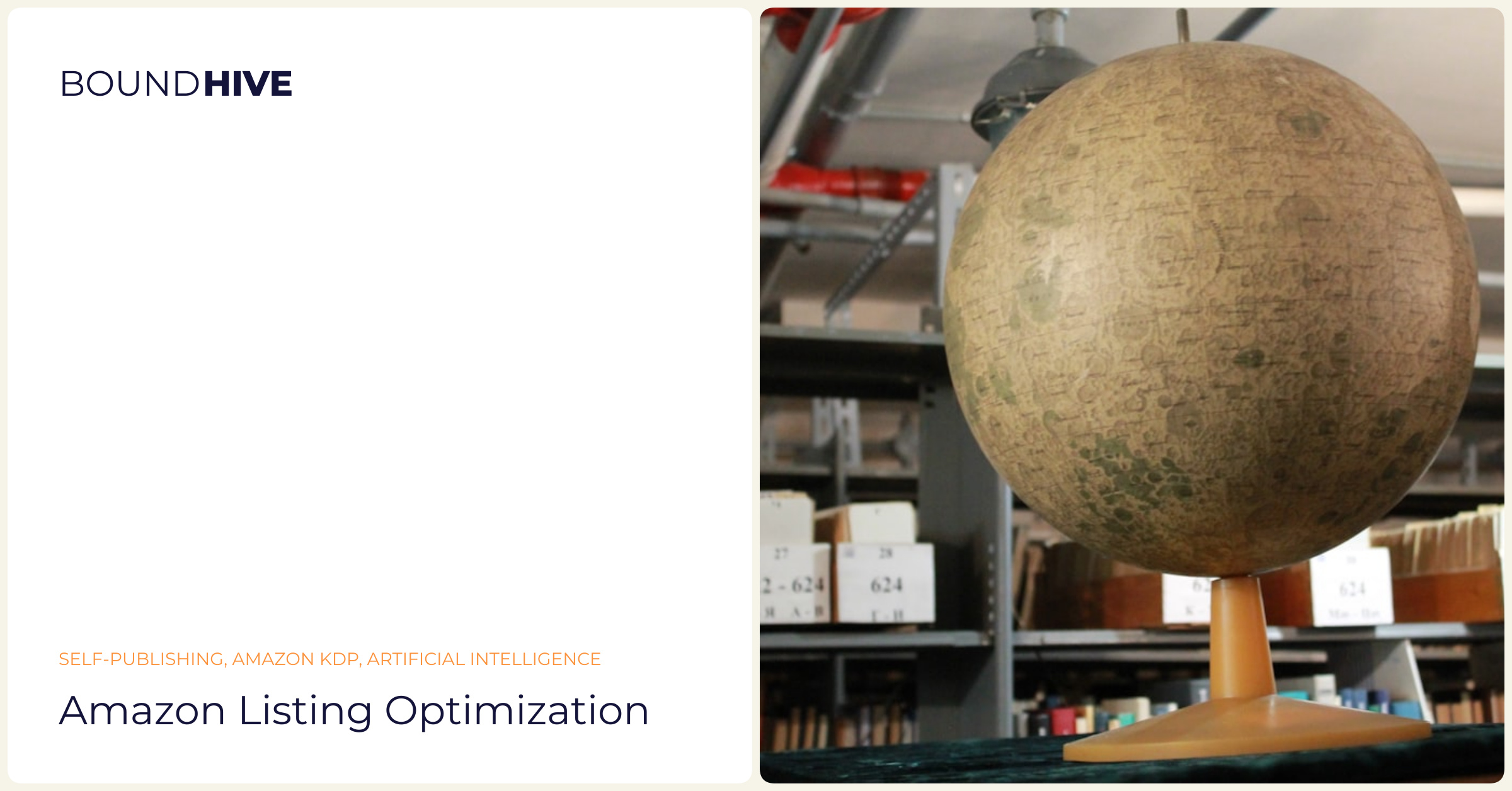 Optimized Amazon product listing Amazon listing optimization