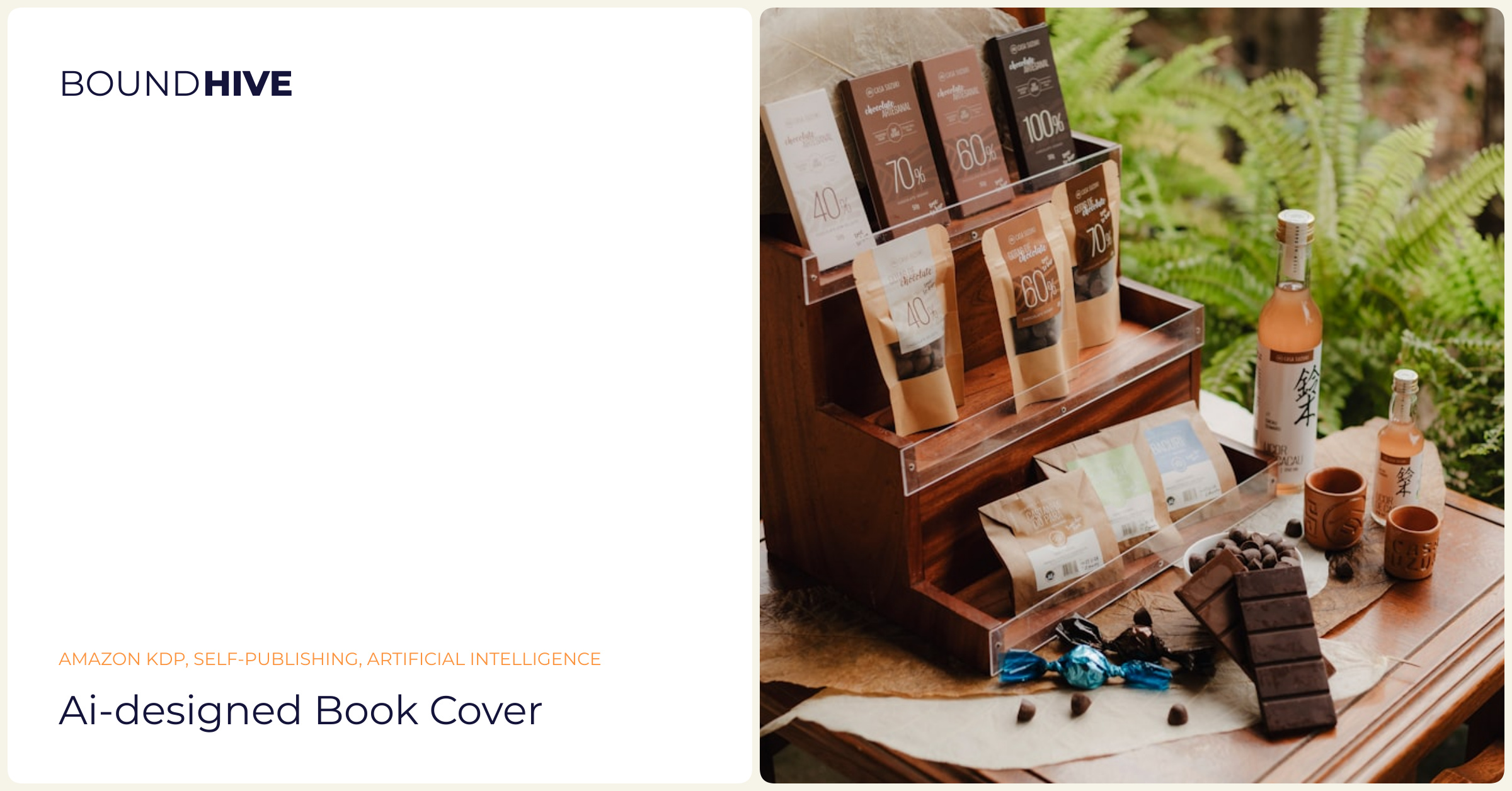 AI-designed book cover