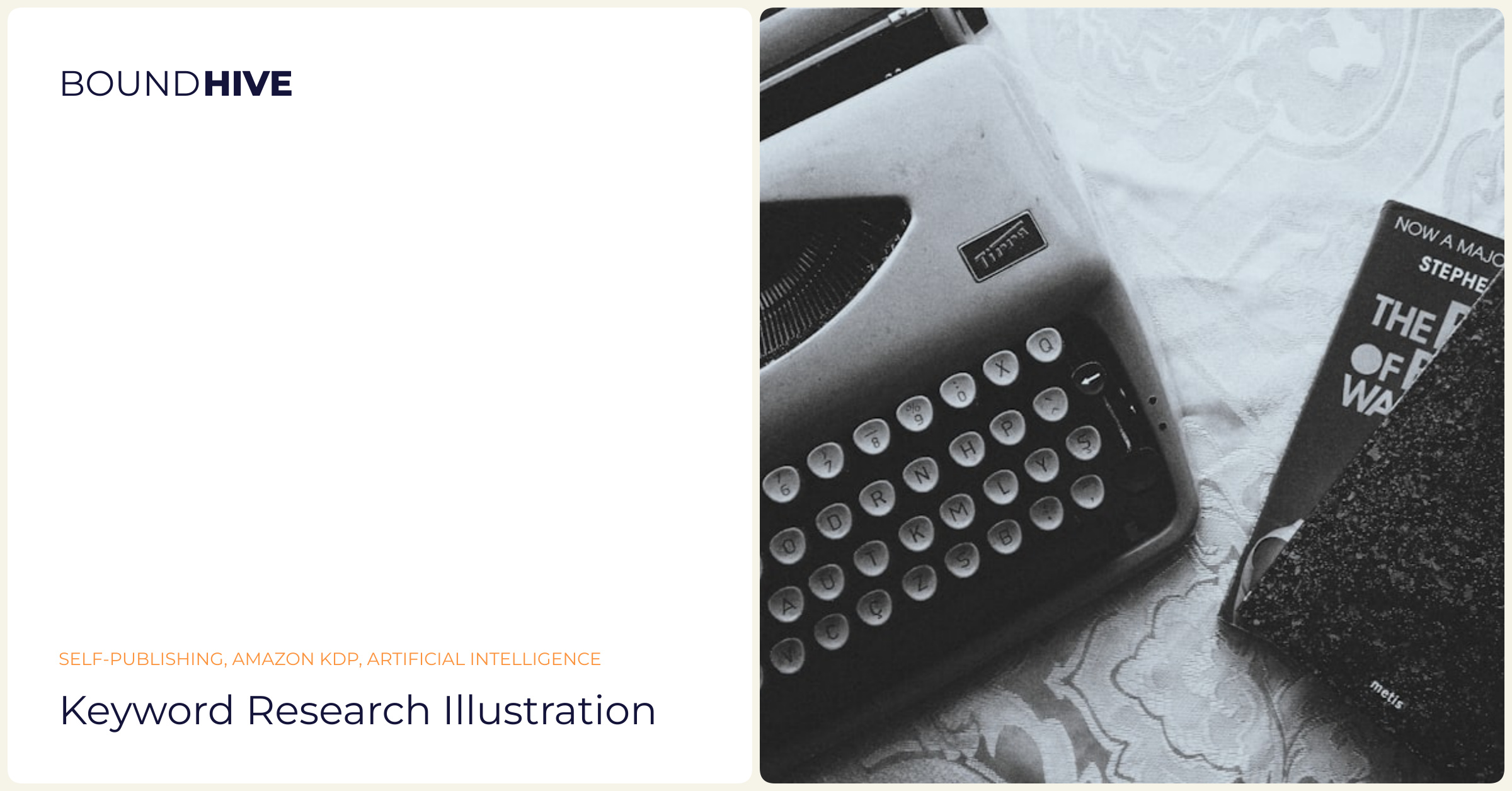 KDP Keywords Research Keyword research illustration