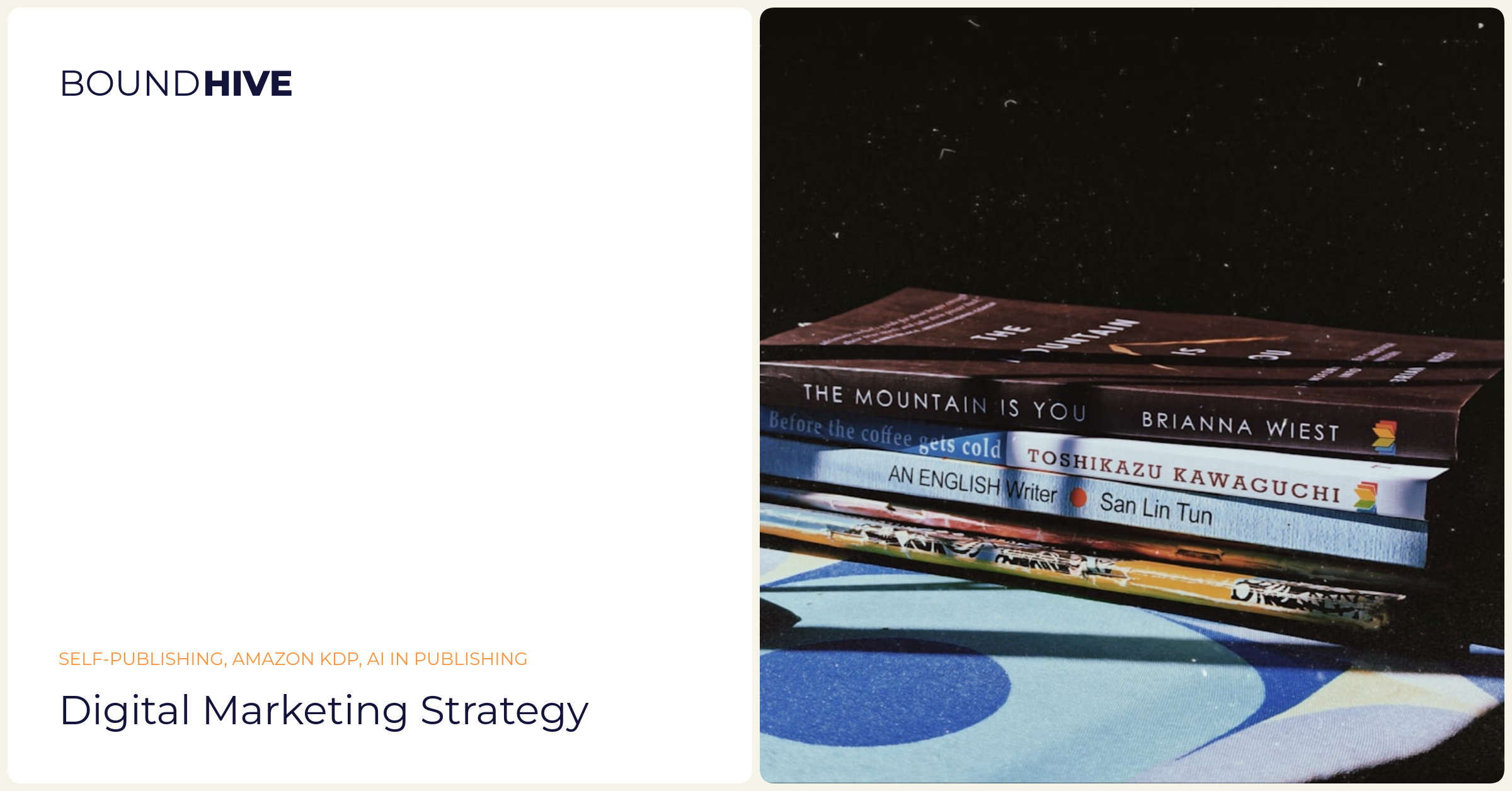 Amazon KDP advertising Digital marketing strategy