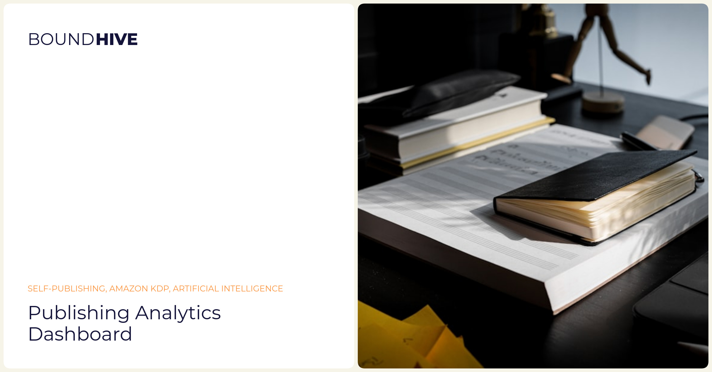Publishing analytics dashboard