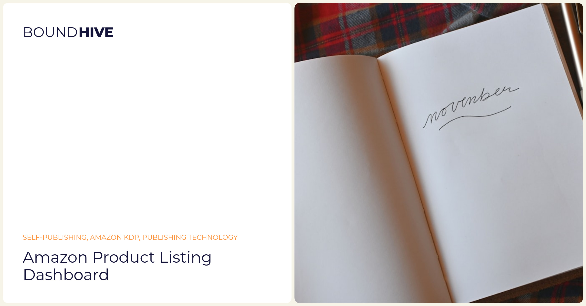 Amazon Product Listing Amazon product listing dashboard