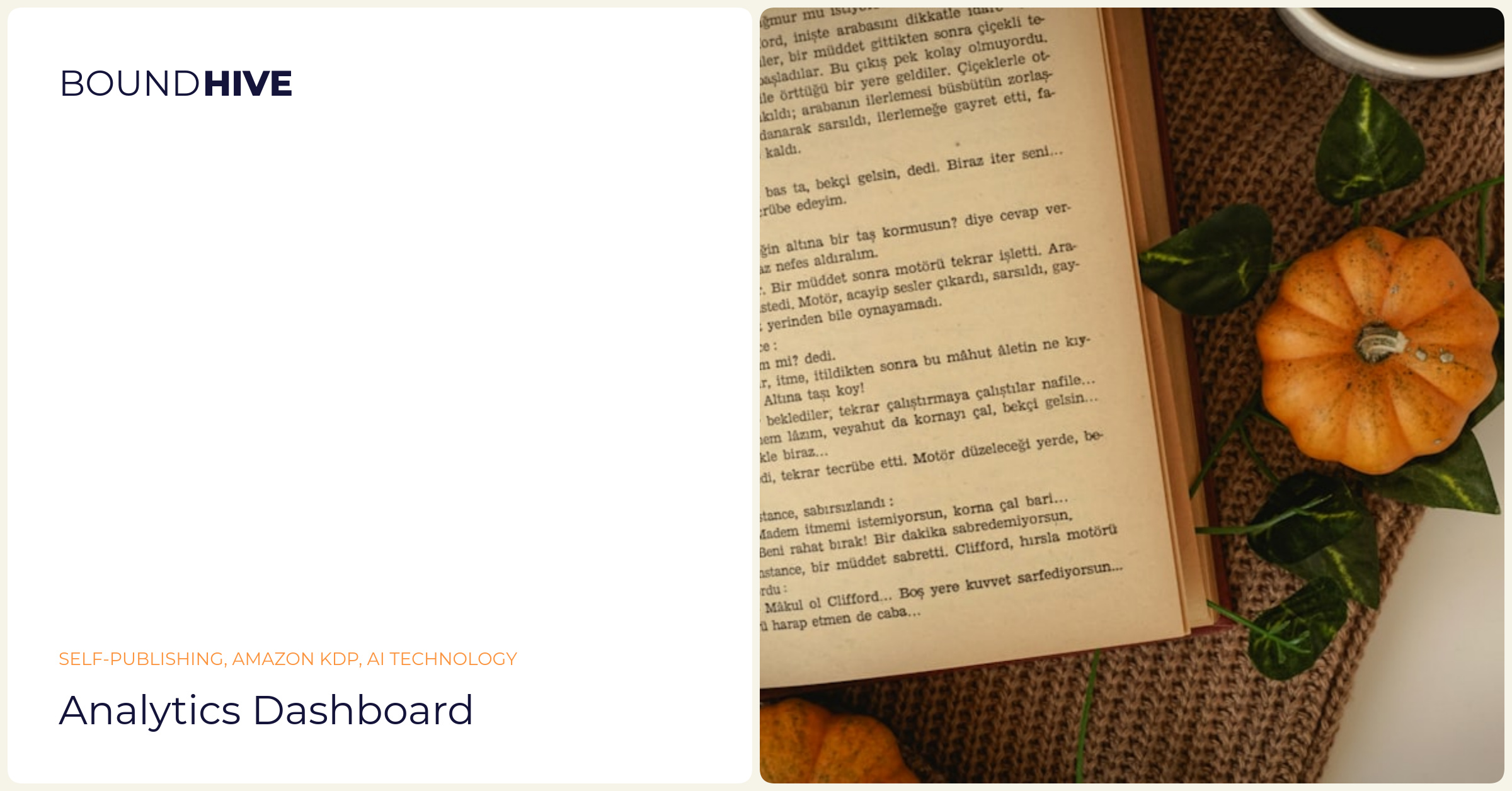 Data-driven Publishing Decisions Analytics Dashboard