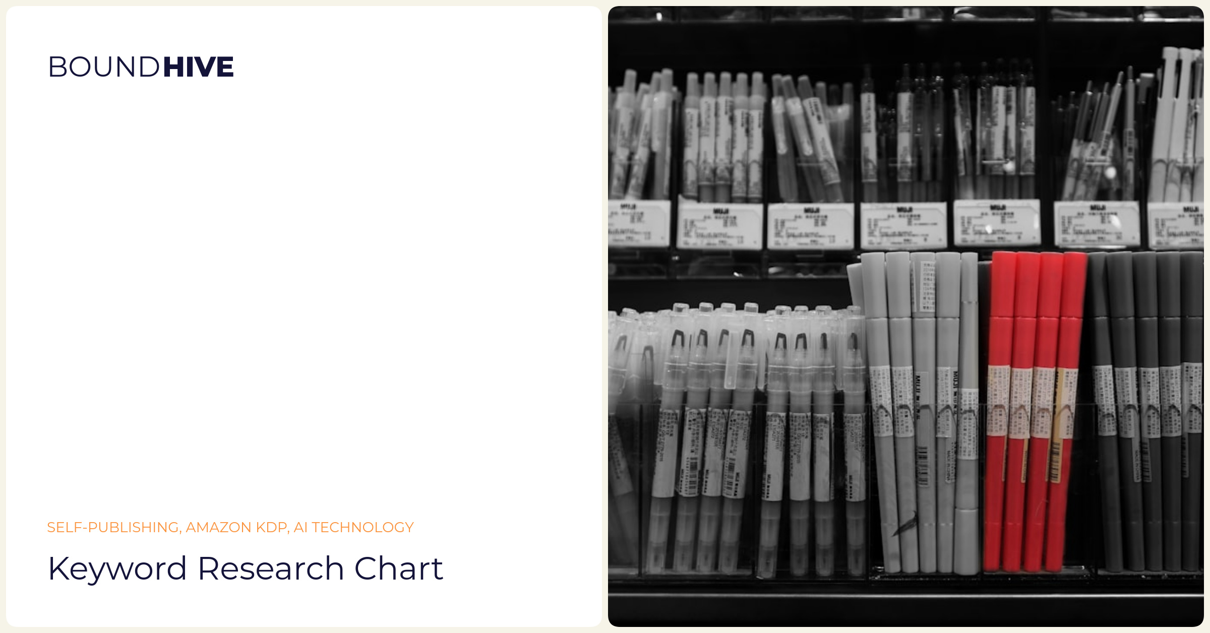 Effective Keyword Strategies Keyword research chart