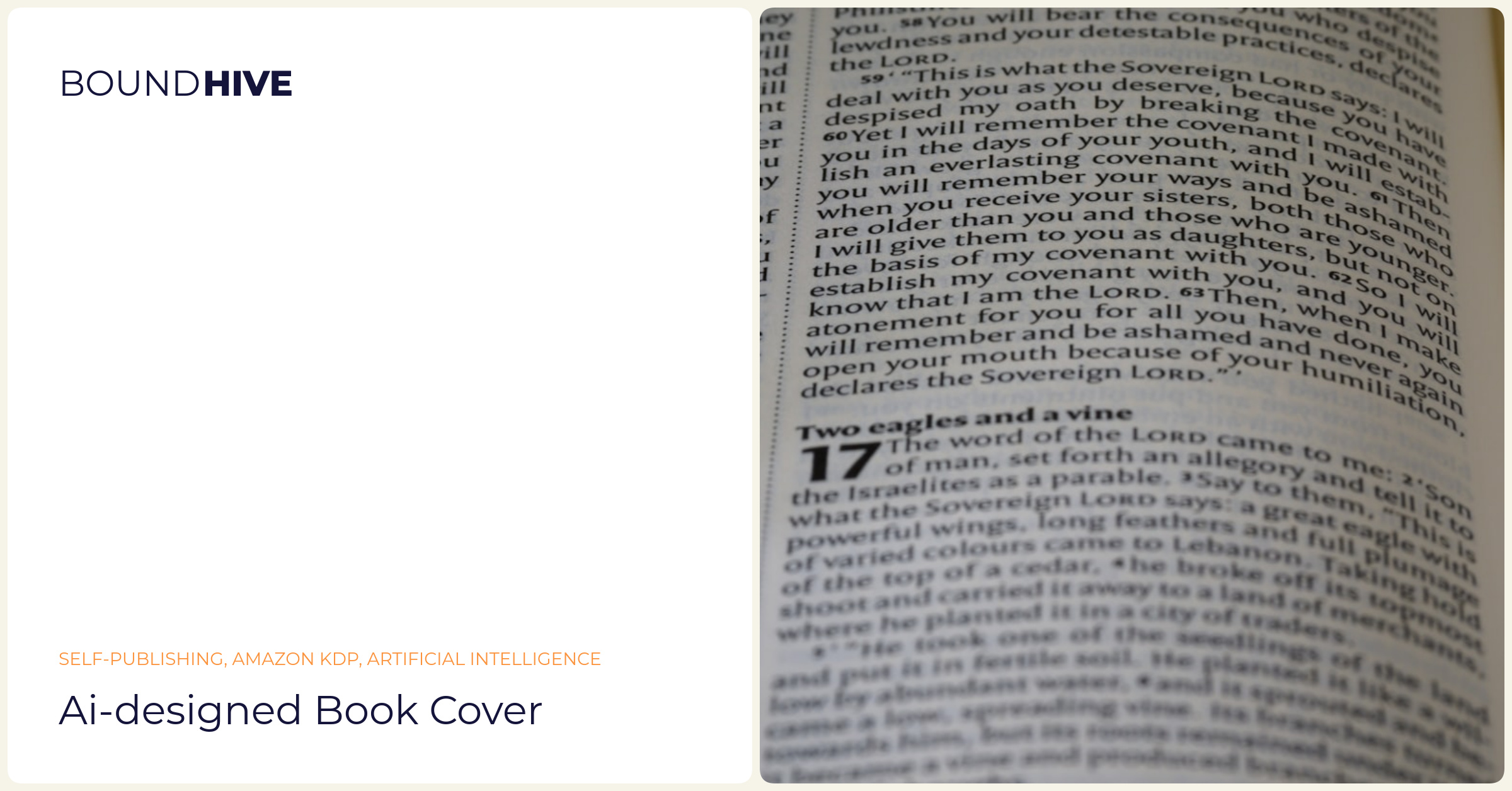 Book cover generated by AI AI-designed book cover