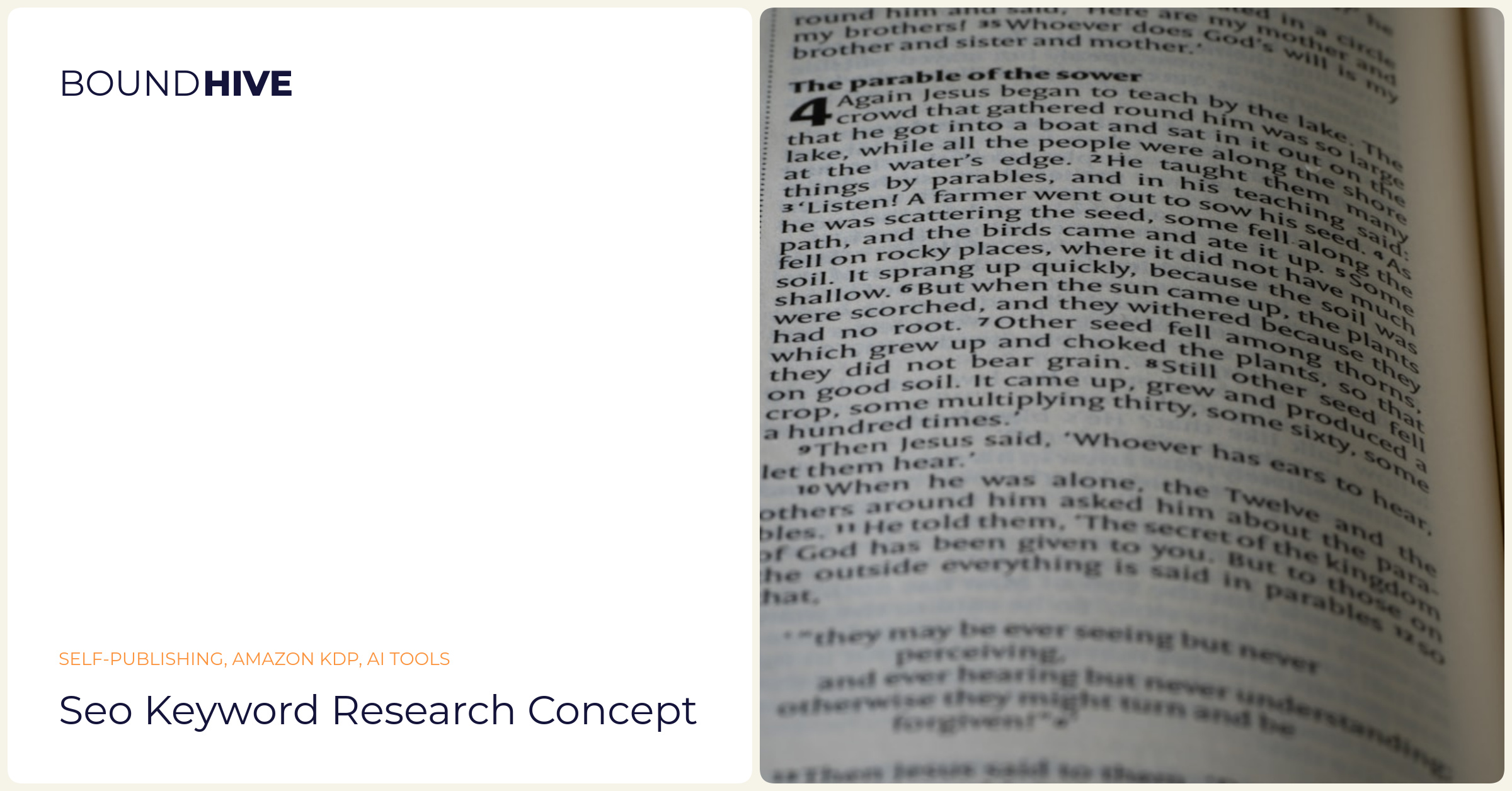 SEO Keyword Research SEO keyword research concept