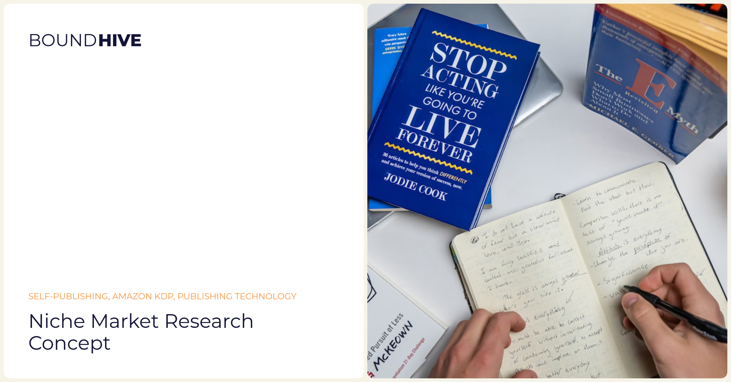 Niche Market Research Niche market research concept