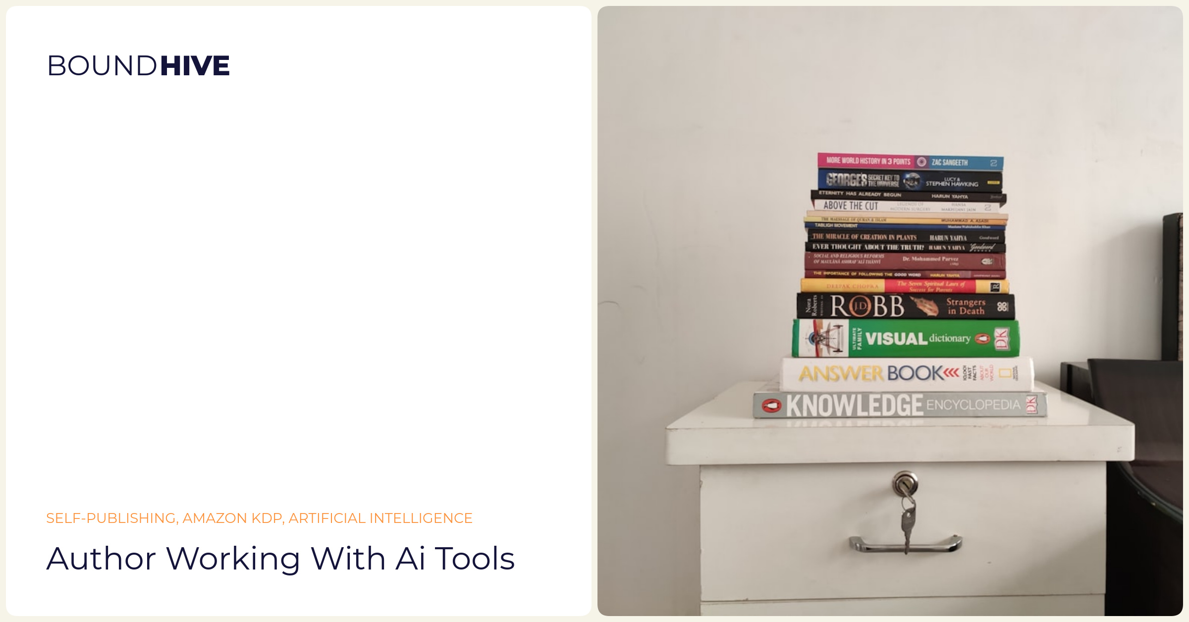 Author working with AI tools